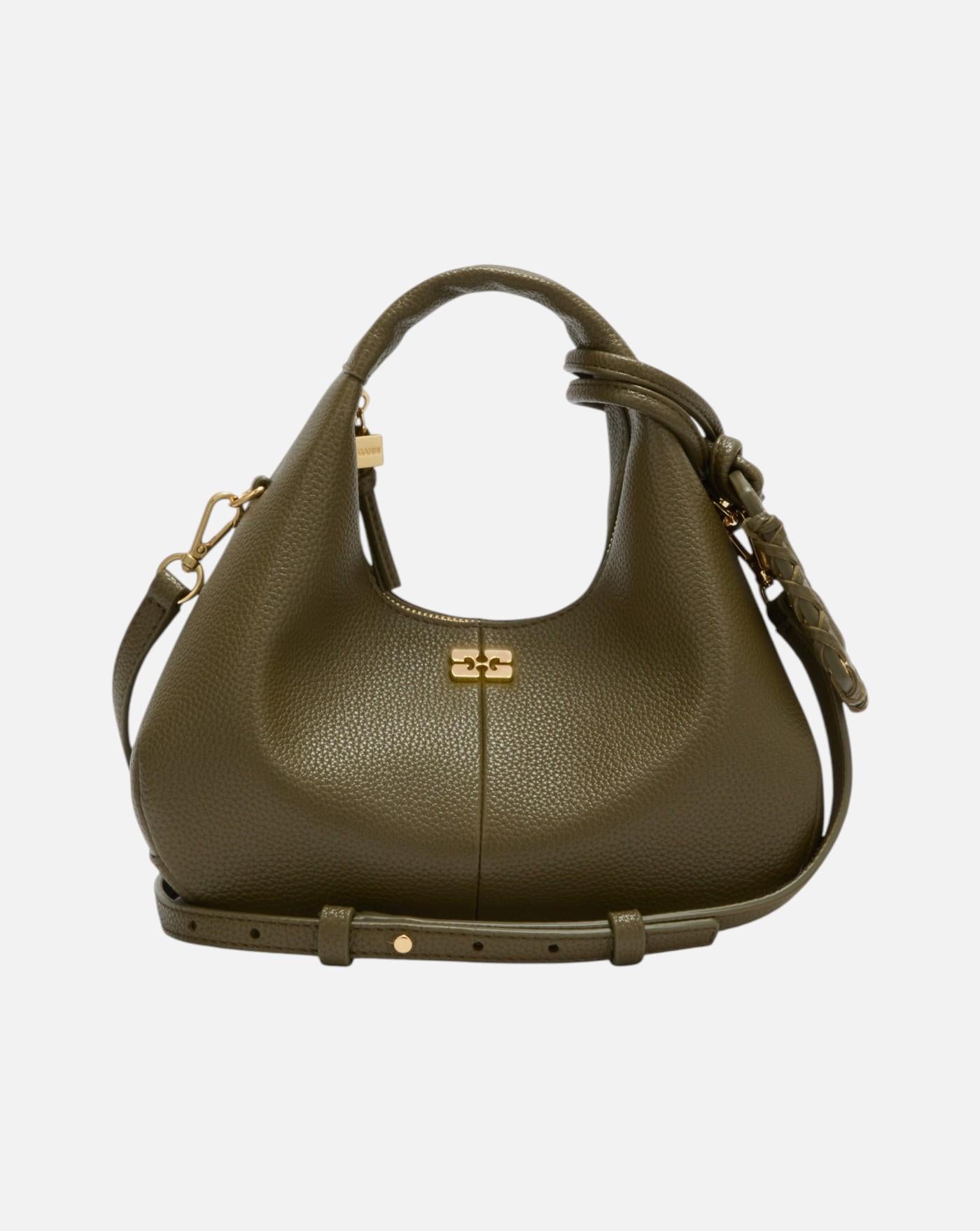 Bolso Ganni Hobo Mini Grained<BR/> C1040003 838 GANNI
