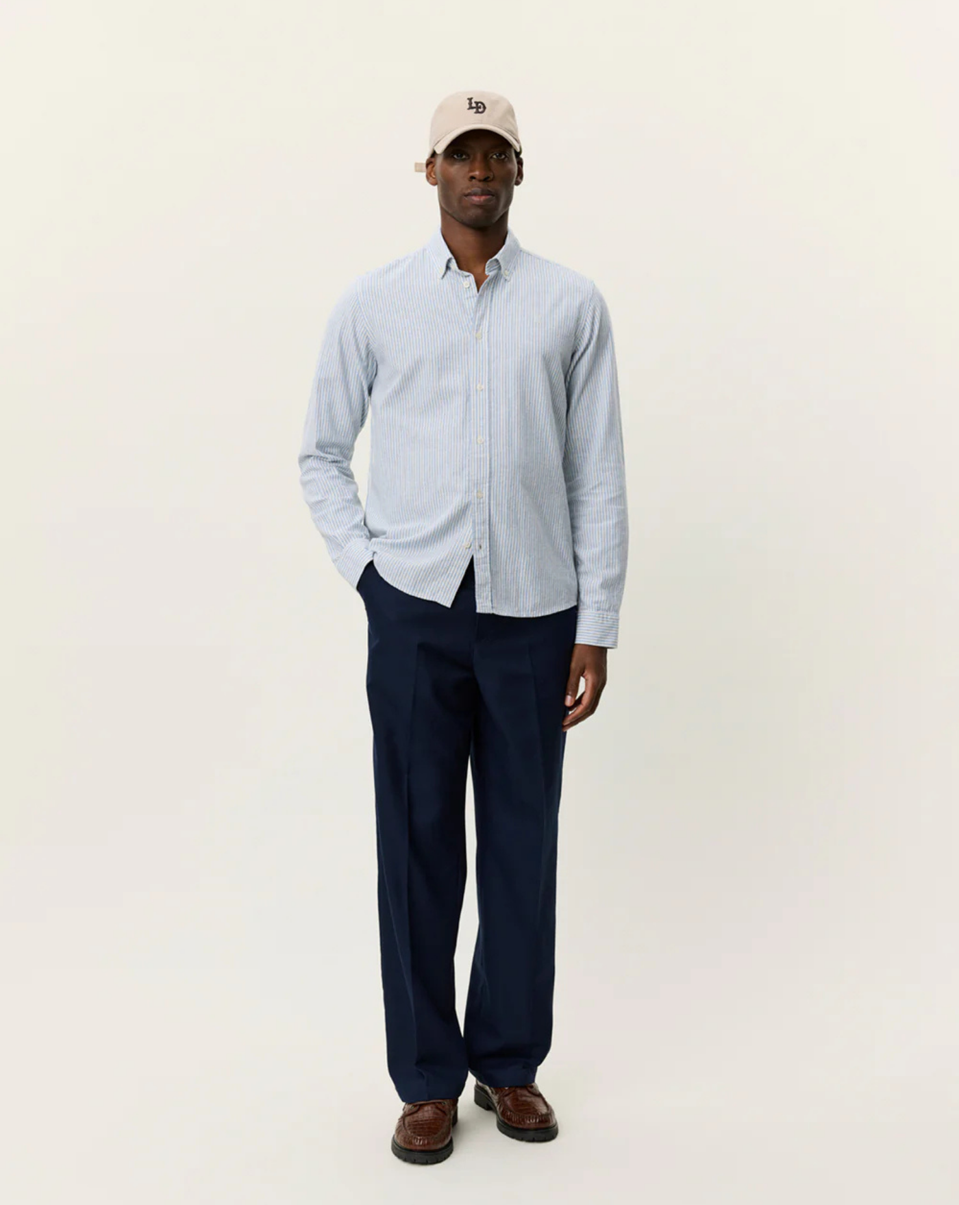 Camisa Les Deux Konrad Stripe 1001330 203ALLURE LES DEUX