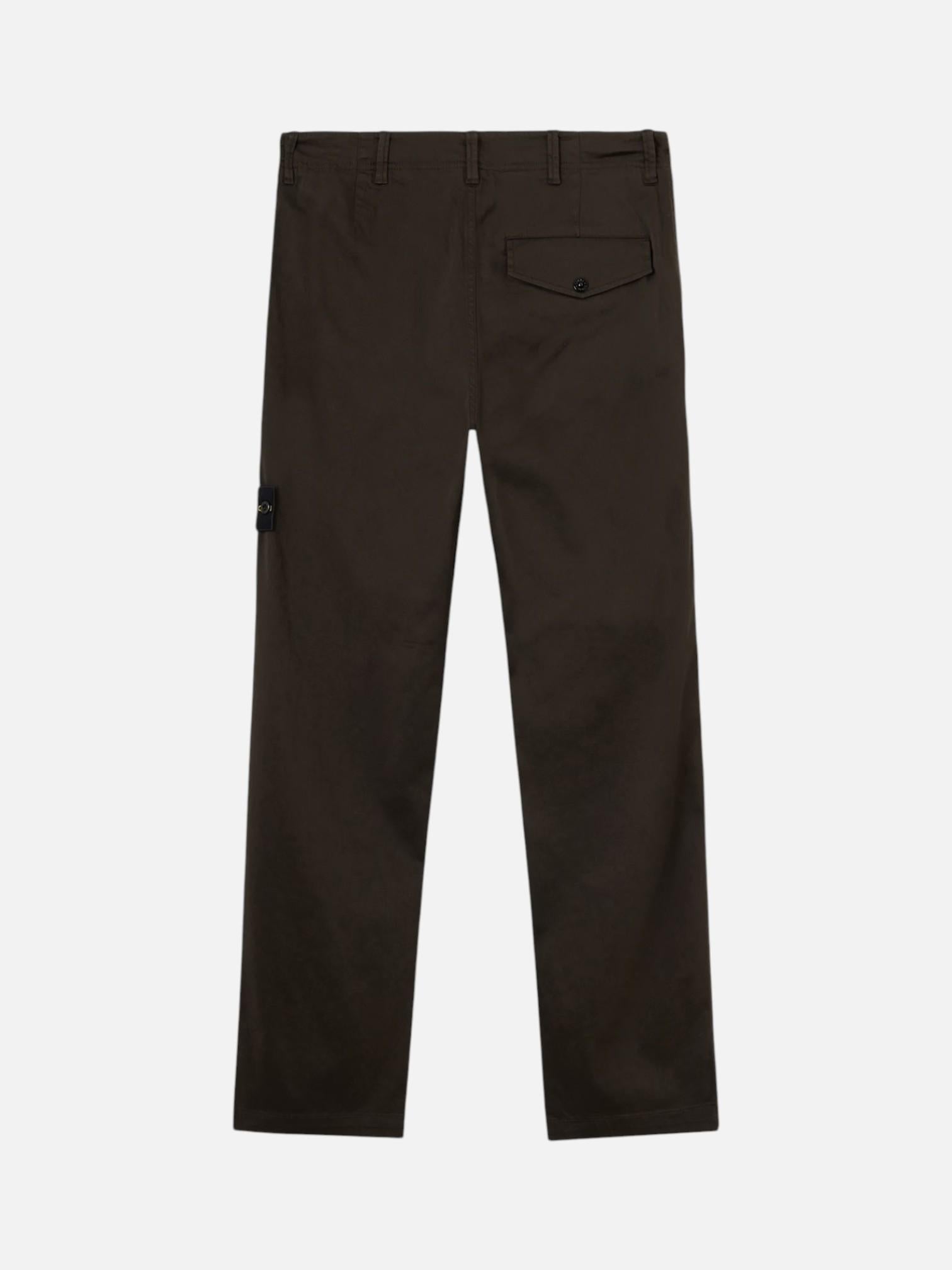 Pantalones Stone Island Stretch Organic Cotton Satin L2S153100012 S0012V0078 STONE ISLAND