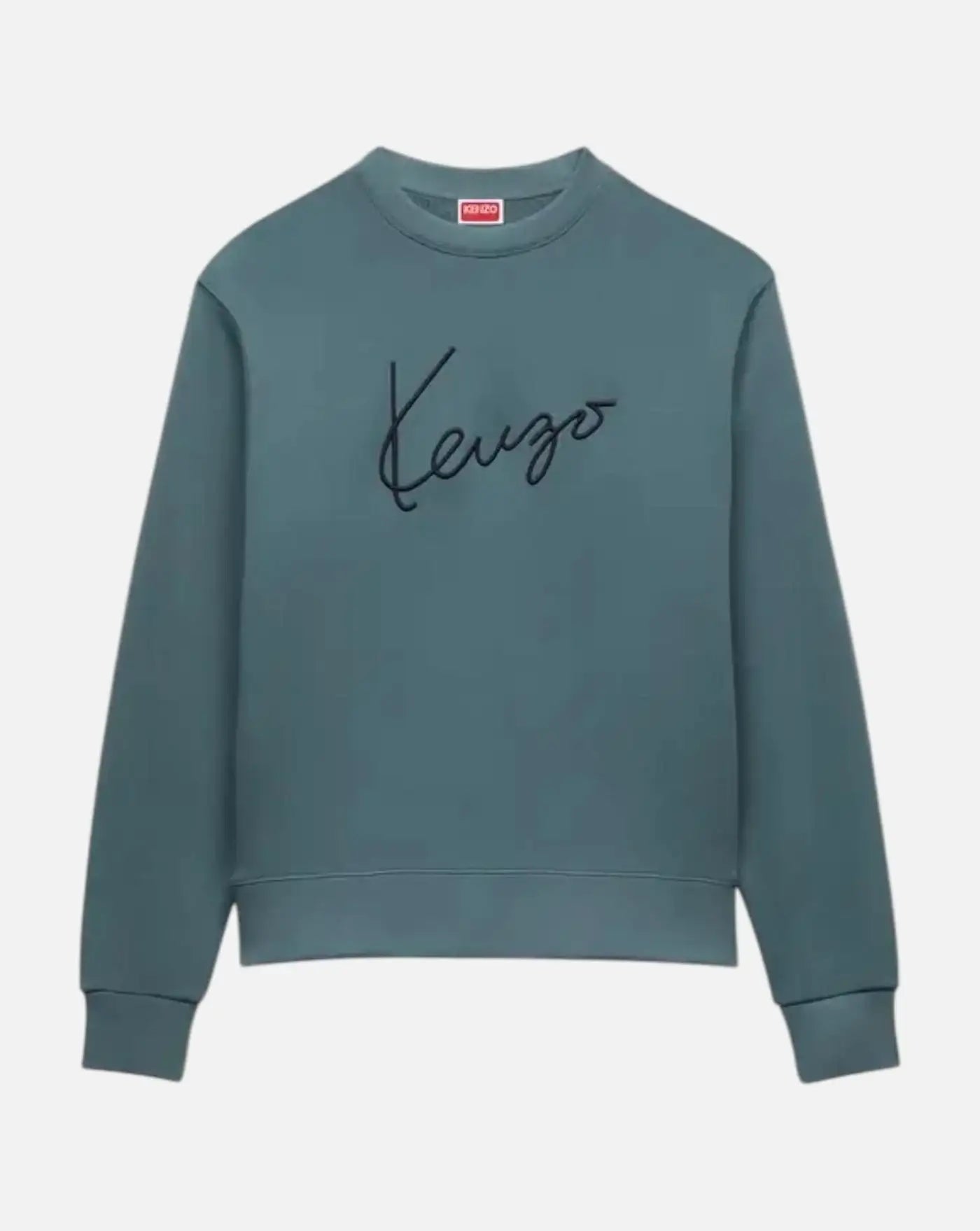 Sudadera de algodón bordada 'KENZO Signature'<BR/><BR/> FG65SW2704MJ 98 GREY KENZO