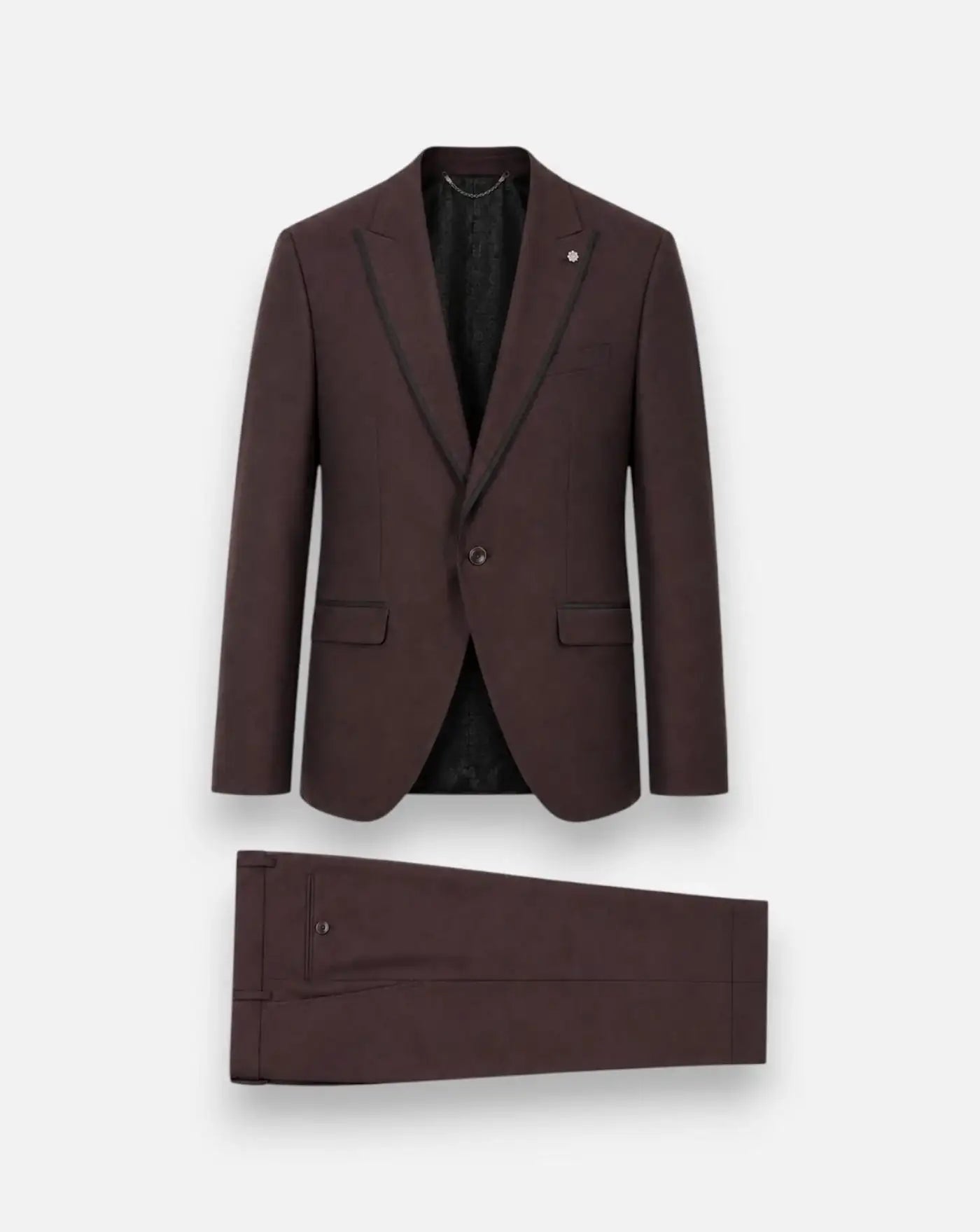 Traje Roberto Vicentti Semichaque K49401.500 BURDEOS ROBERTO VICENTTI