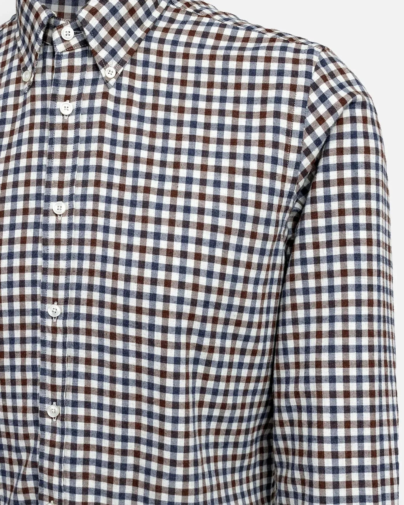 Camisa Xacus Washed 51345.001 768MLBROWN/BLUE/WHITE XACUS
