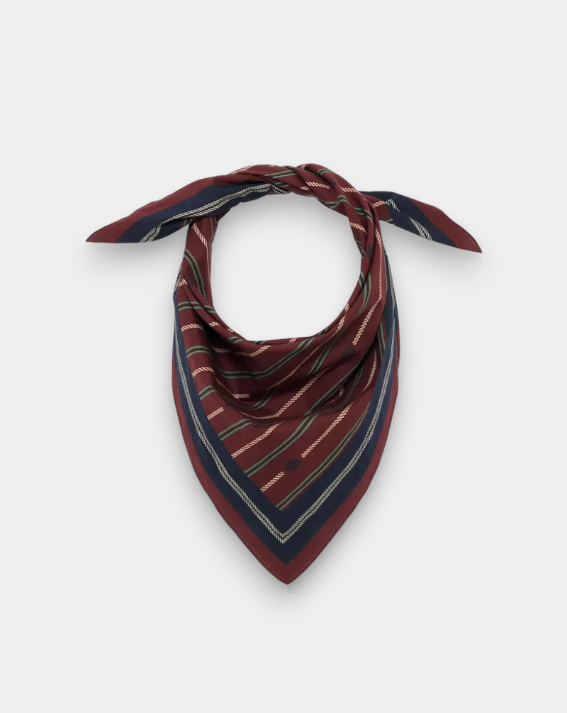 Pañuelo Drole de Monsieur Le Foulard Rayure Monogramme BA021 CO128 WN DROLE DE MONSIEUR