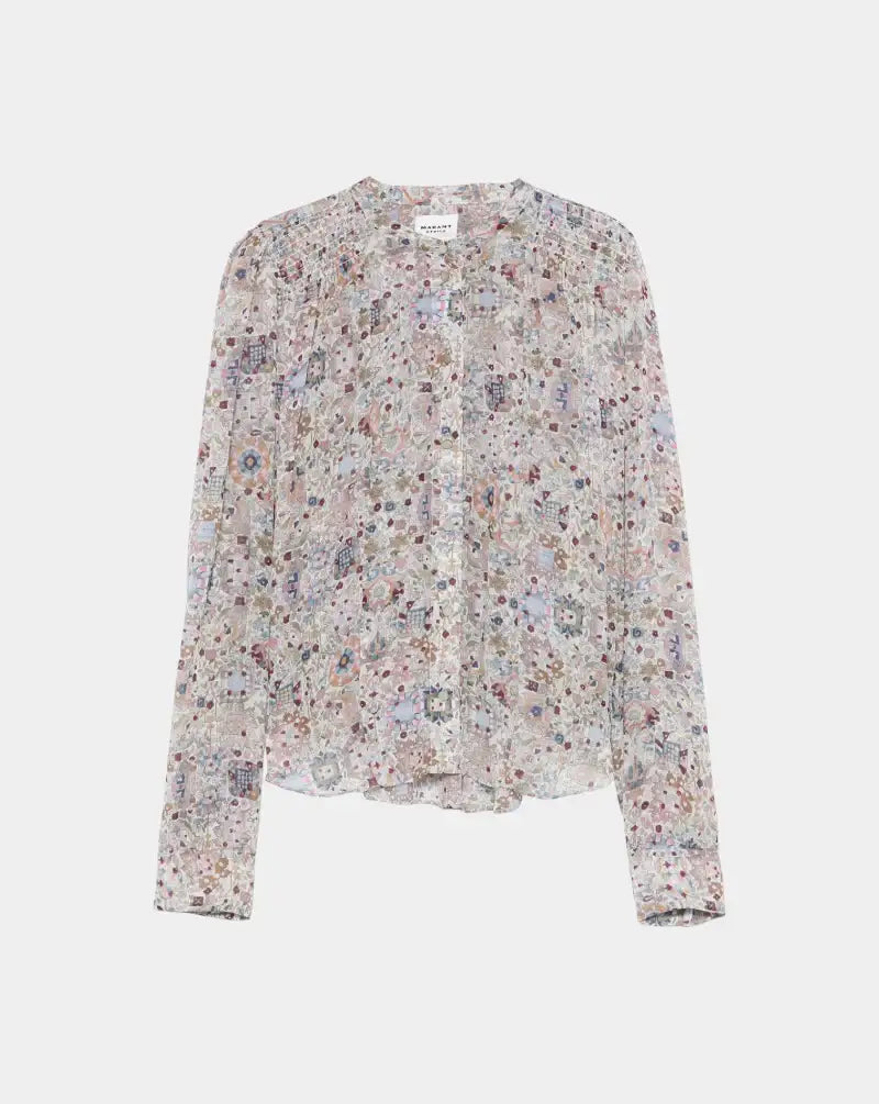 Blusa Isabel Marant Noeline HT0189FAC3J01E 23EC ISABEL MARANT