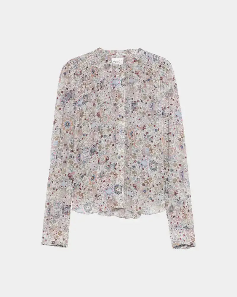 Blusa Isabel Marant Noeline HT0189FAC3J01E 23EC ISABEL MARANT