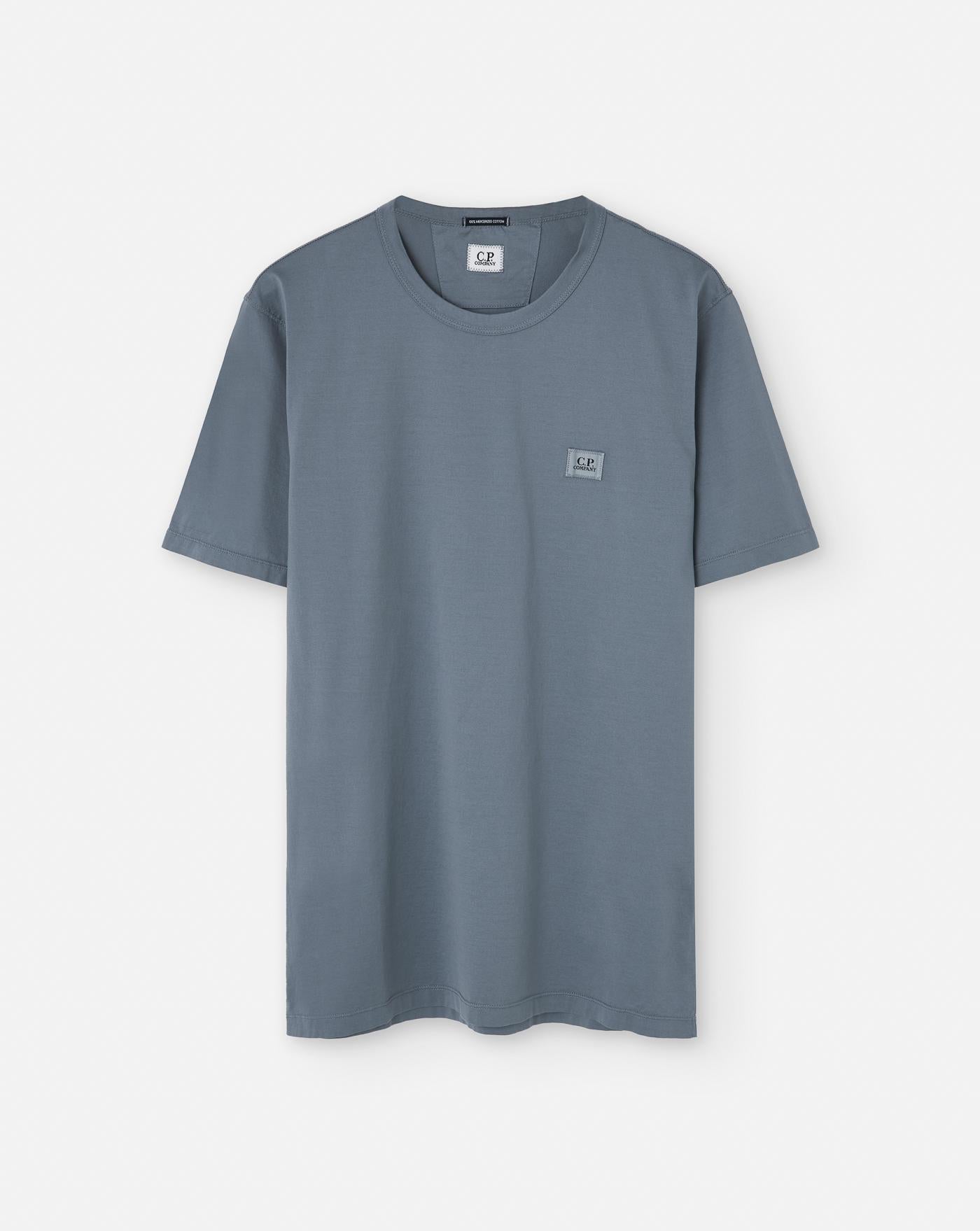 Camiseta C.P. Company Mercerized Jersey Logo Patch 18CMTS087A006374G 872 C.P. COMPANY