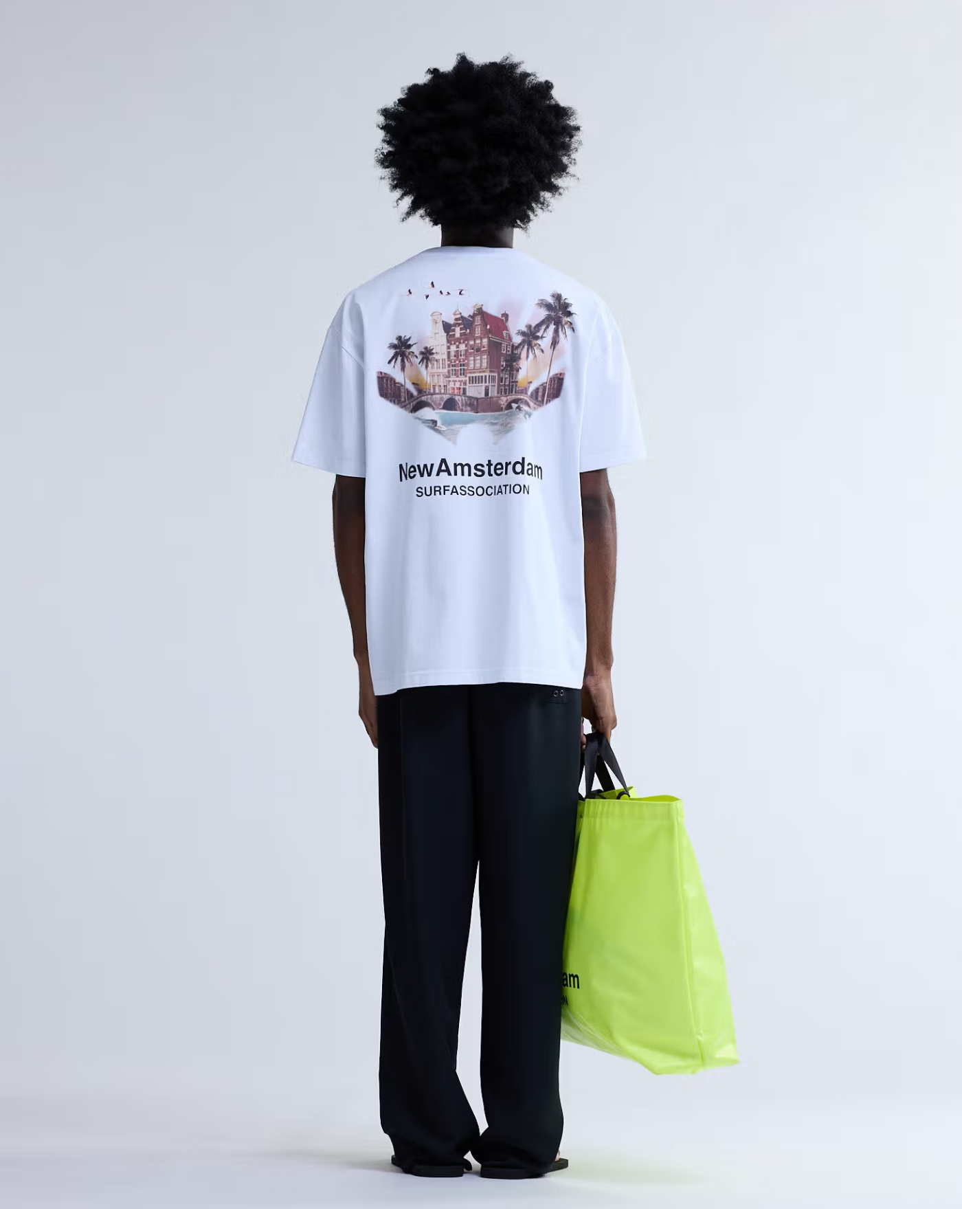 Camiseta New Amsterdam Tropical Tee 2601074001 WHITE NEW AMSTERDAM