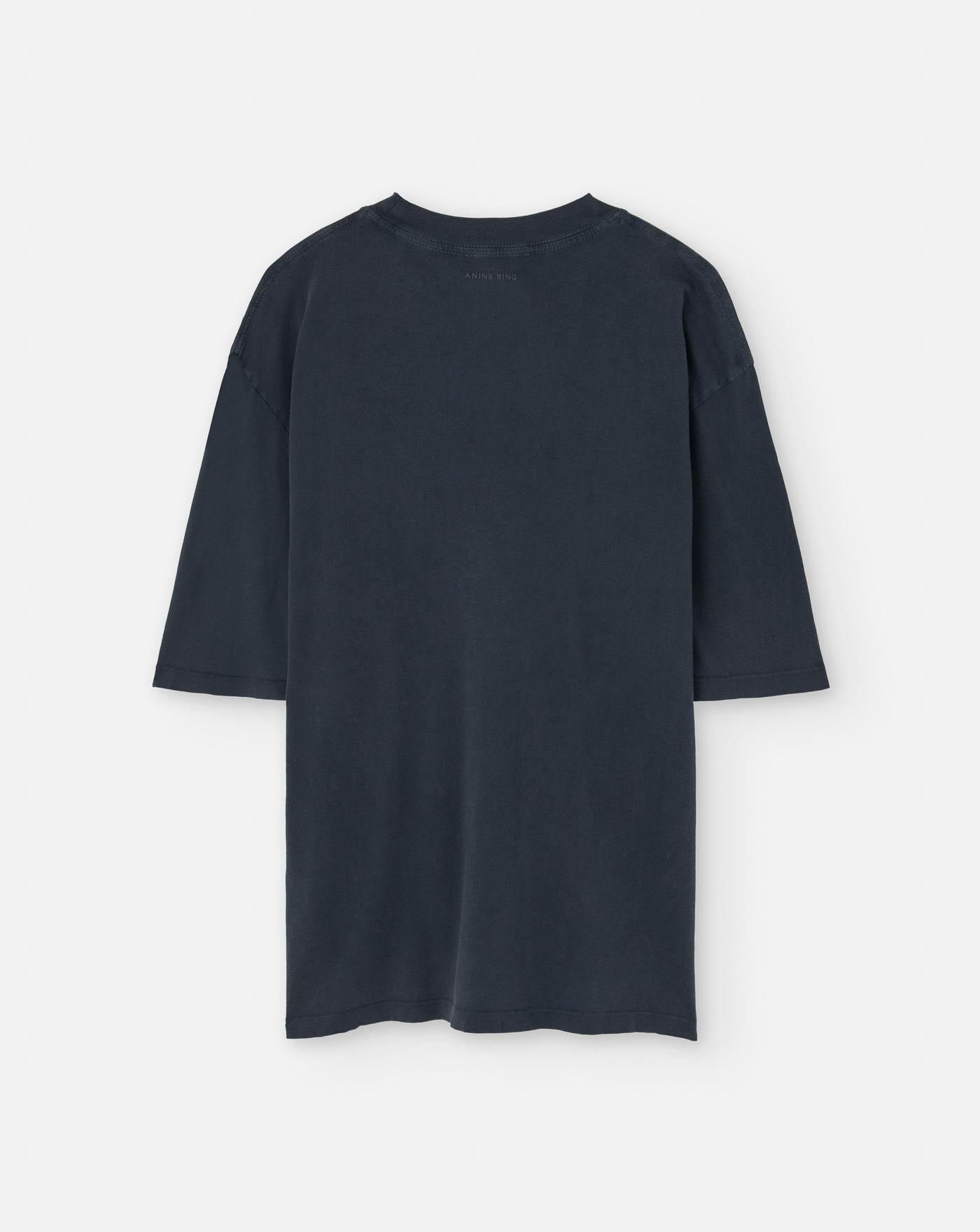 Camiseta Anine Bing Leopard A0810922BLK5 BLACK ANINE BING