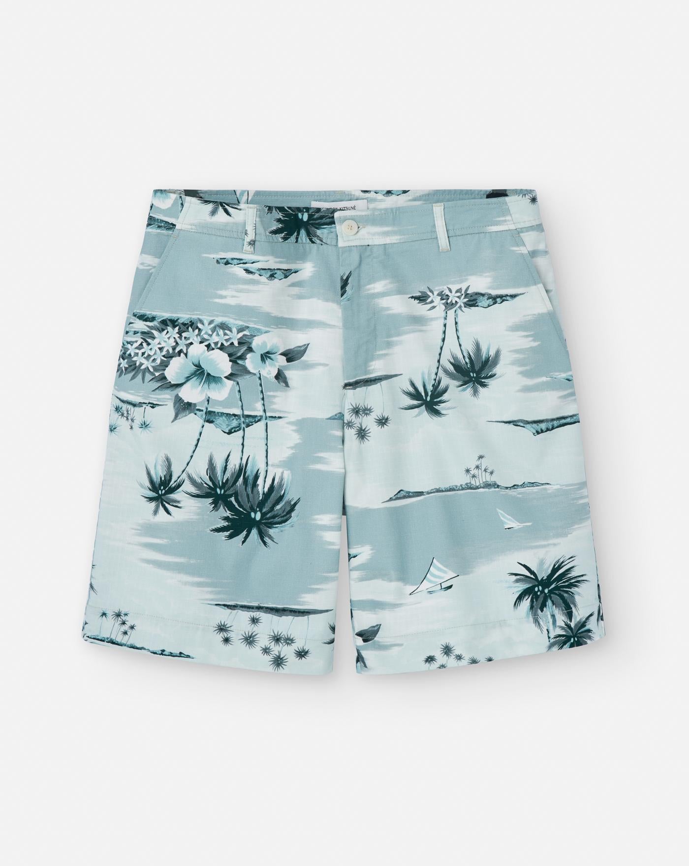 Bermudas Maison Kitsune Board MM01402WW4015 O417 MAISON KITSUNE