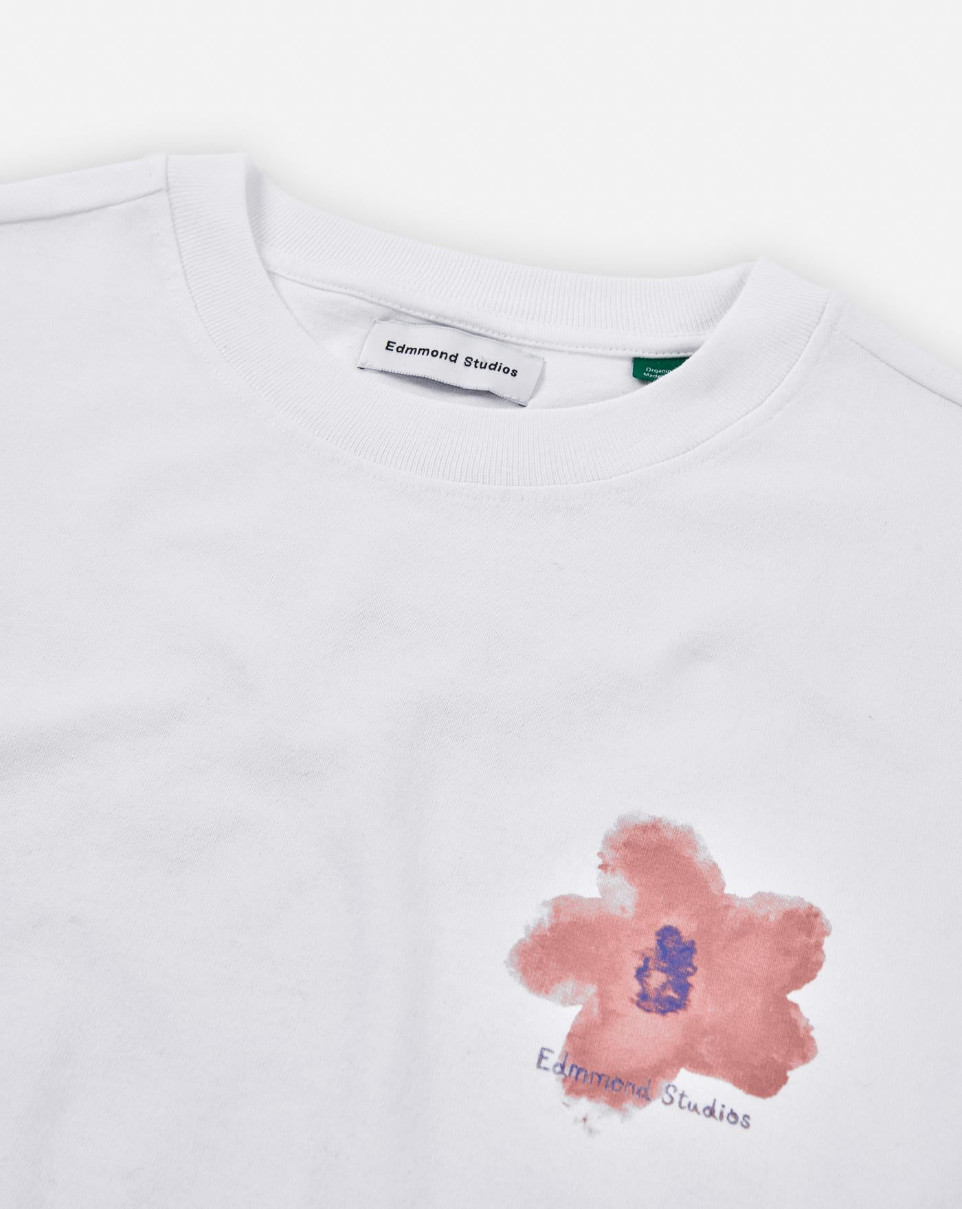 Camiseta Edmmond Garden 1253018000 PLAIN WHITE EDMMOND