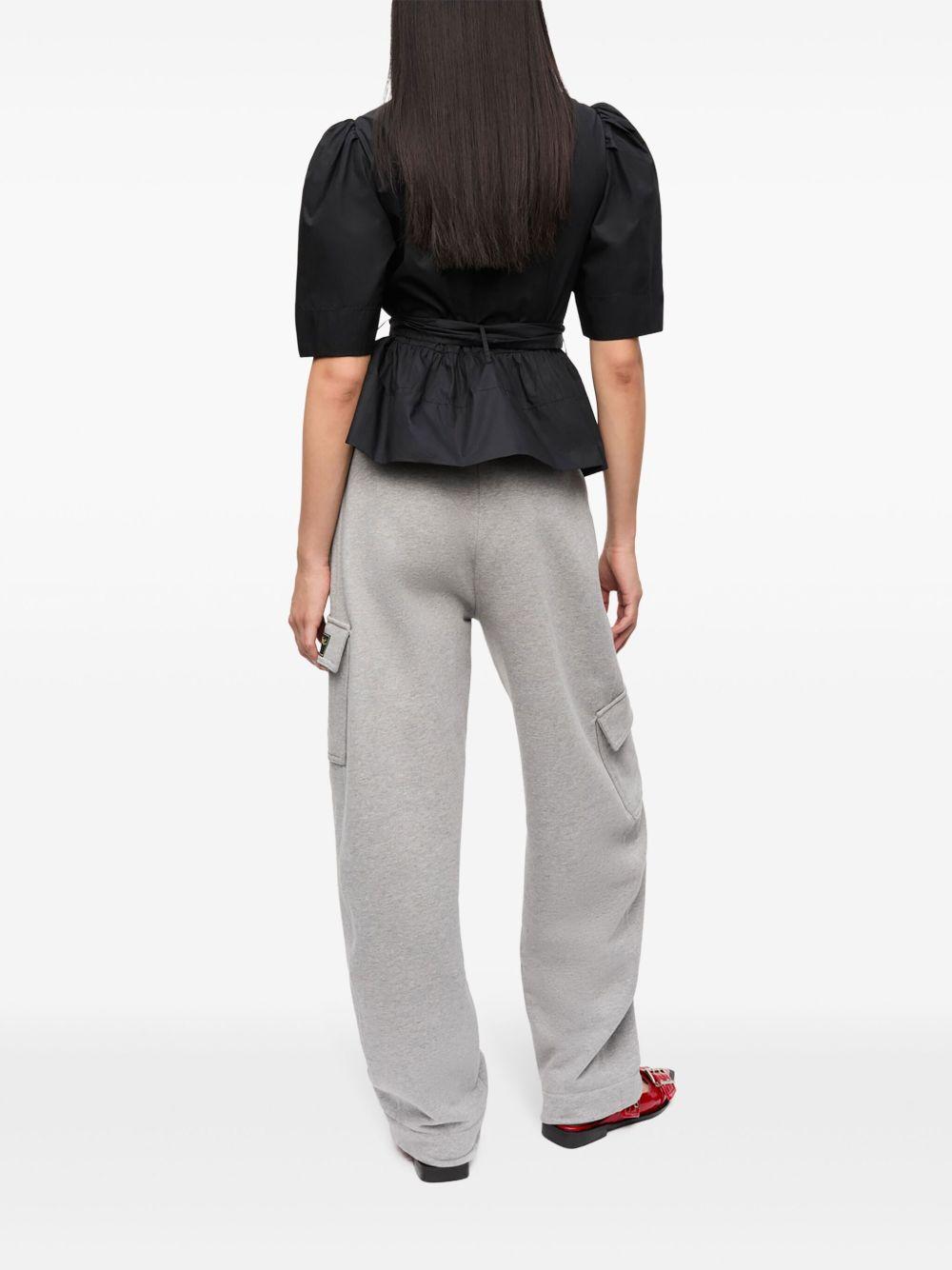 Blusa Ganni Washed Stretch Cotton W0378 099 GANNI