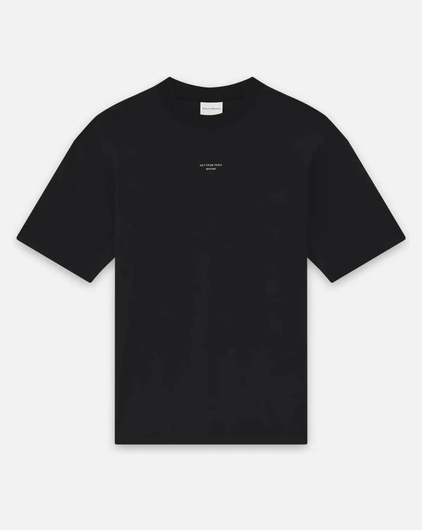 Camiseta Drole de Monsieur Classic Slogan T-shirt TS202 CO002 BL DROLE DE MONSIEUR