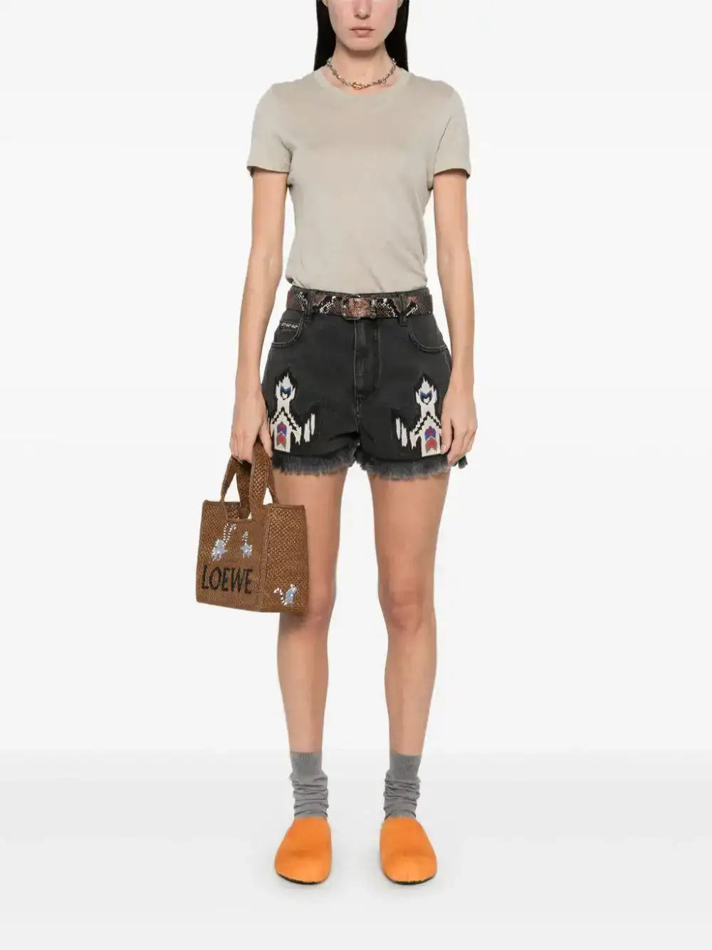 Bermudas Isabel Marant Lesia SH0001FEC1H02E 02DG ISABEL MARANT
