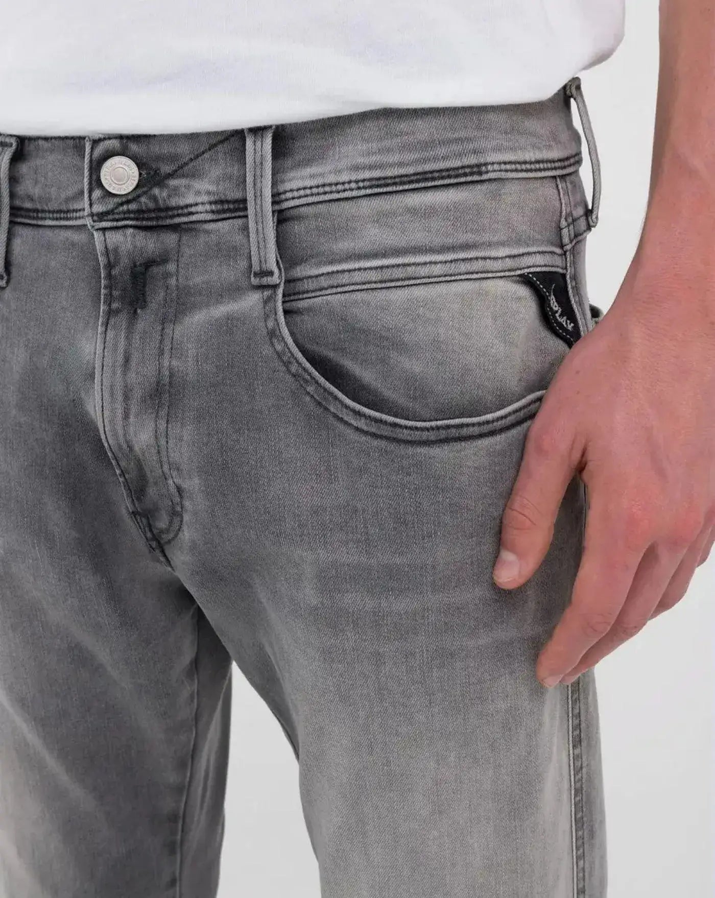 Denim Replay Anbass Hyperflex M914032E66107B 096 REPLAY