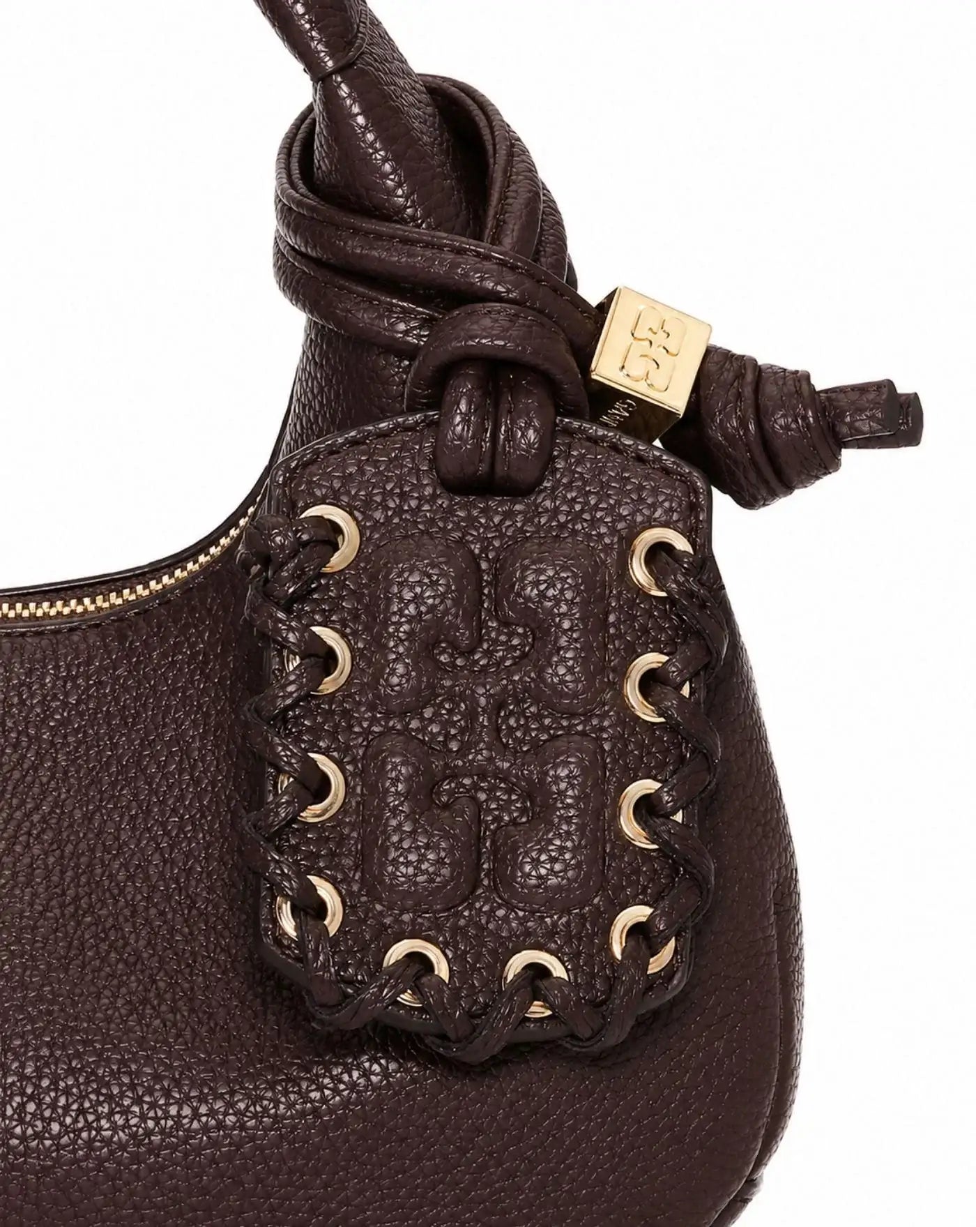 Bolso Ganni Hobo Mini Grained A7102 979 GANNI