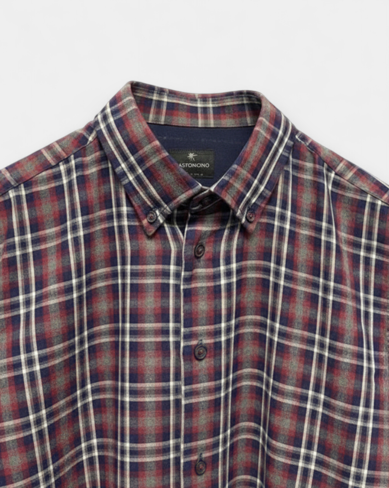 Camisa Bastoncino Cuadros B4087 01 BASTONCINO