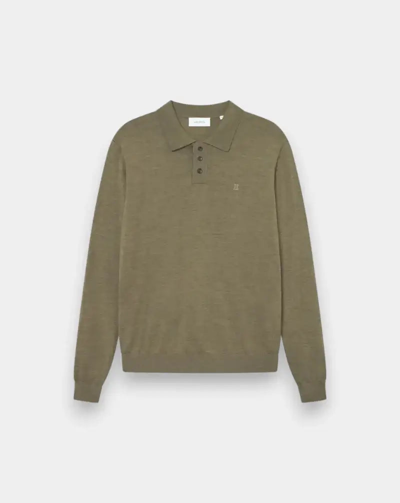 Jersey Les Deux Greyson Merino Polo Knit 1000407 537 LES DEUX