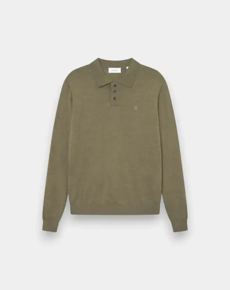 Jersey Les Deux Greyson Merino Polo Knit 1000407 537 LES DEUX