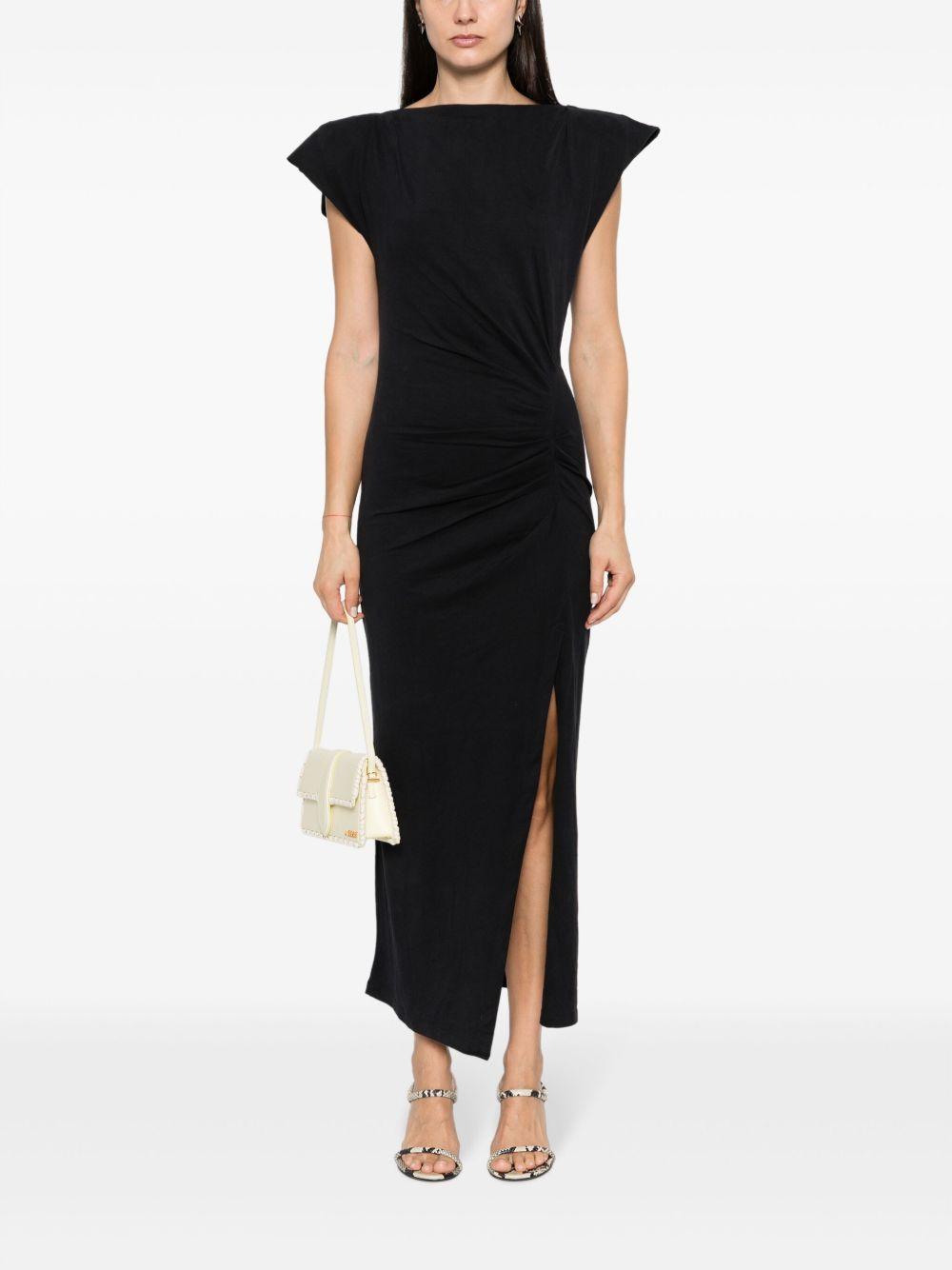 Vestido Isabel Marant Nadela RO0307FAA1N41I 01BK ISABEL MARANT