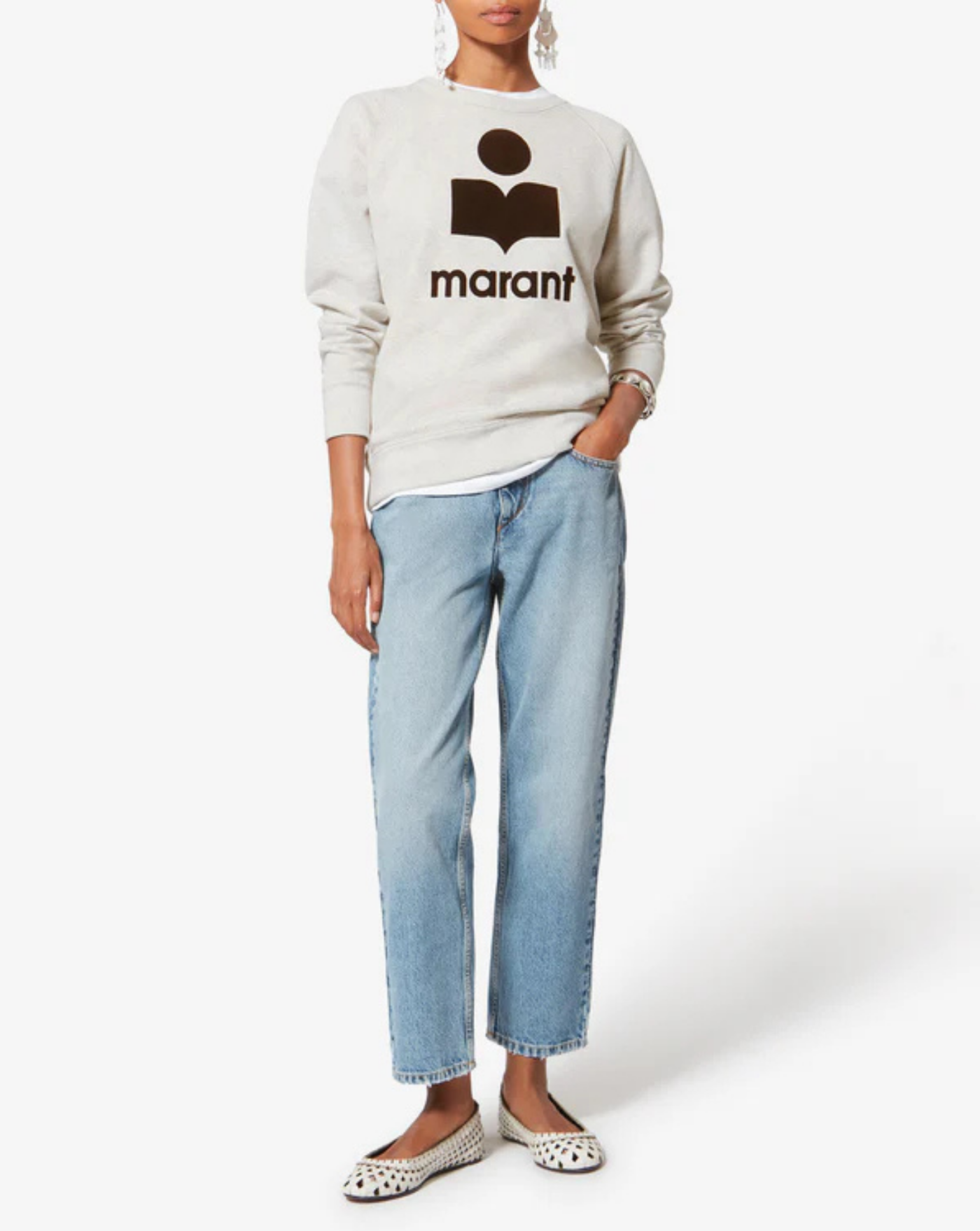 Sudadera Isabel Marant Milliny SW0160FAA1M07E ECBW ISABEL MARANT