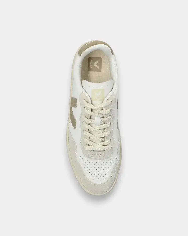 Zapatillas Veja V-90 O.T. Leather Extra White Taupe VD2020909A WHITE-TAUPE VEJA