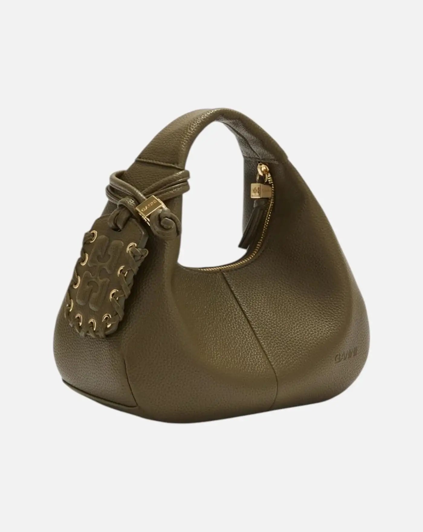 Bolso Ganni Hobo Mini Grained<BR/> C1040003 838 GANNI