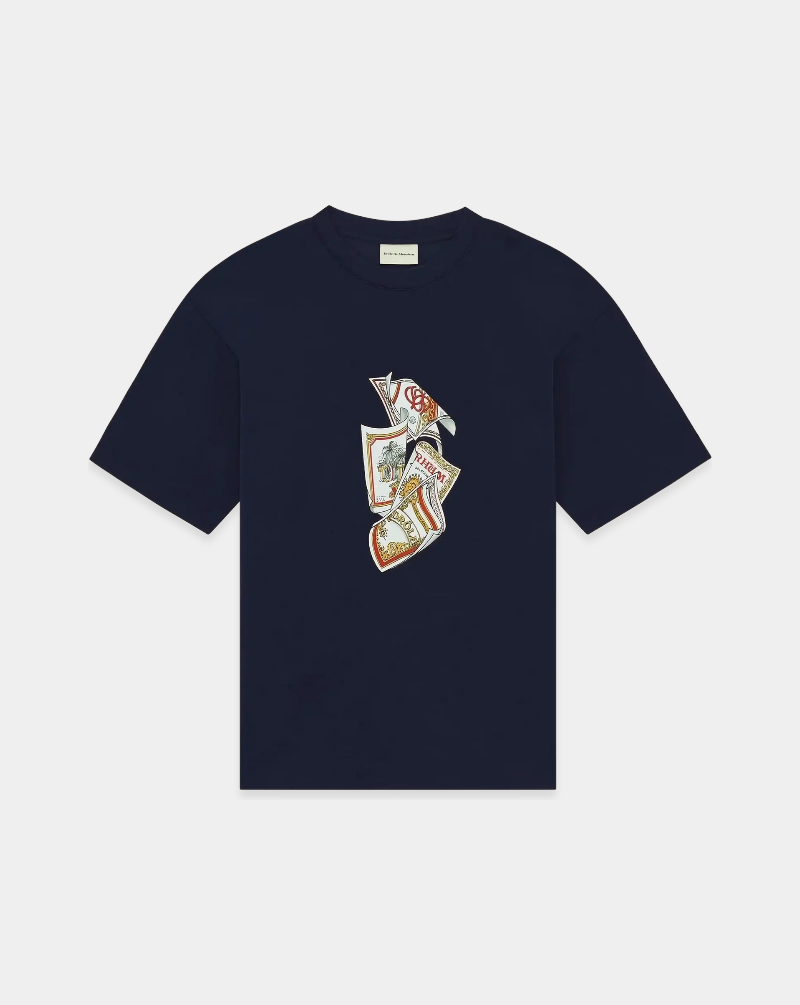 Camiseta Drole de Monsieur Rum Labels K-TS311 CO002NY DROLE DE MONSIEUR