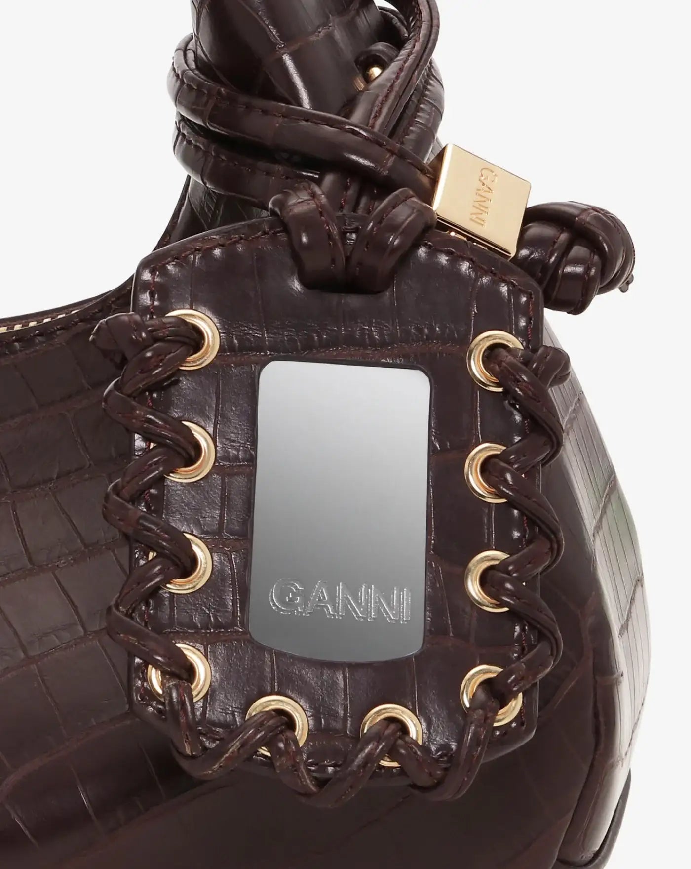Bolso Ganni Hobo A7291 890 GANNI
