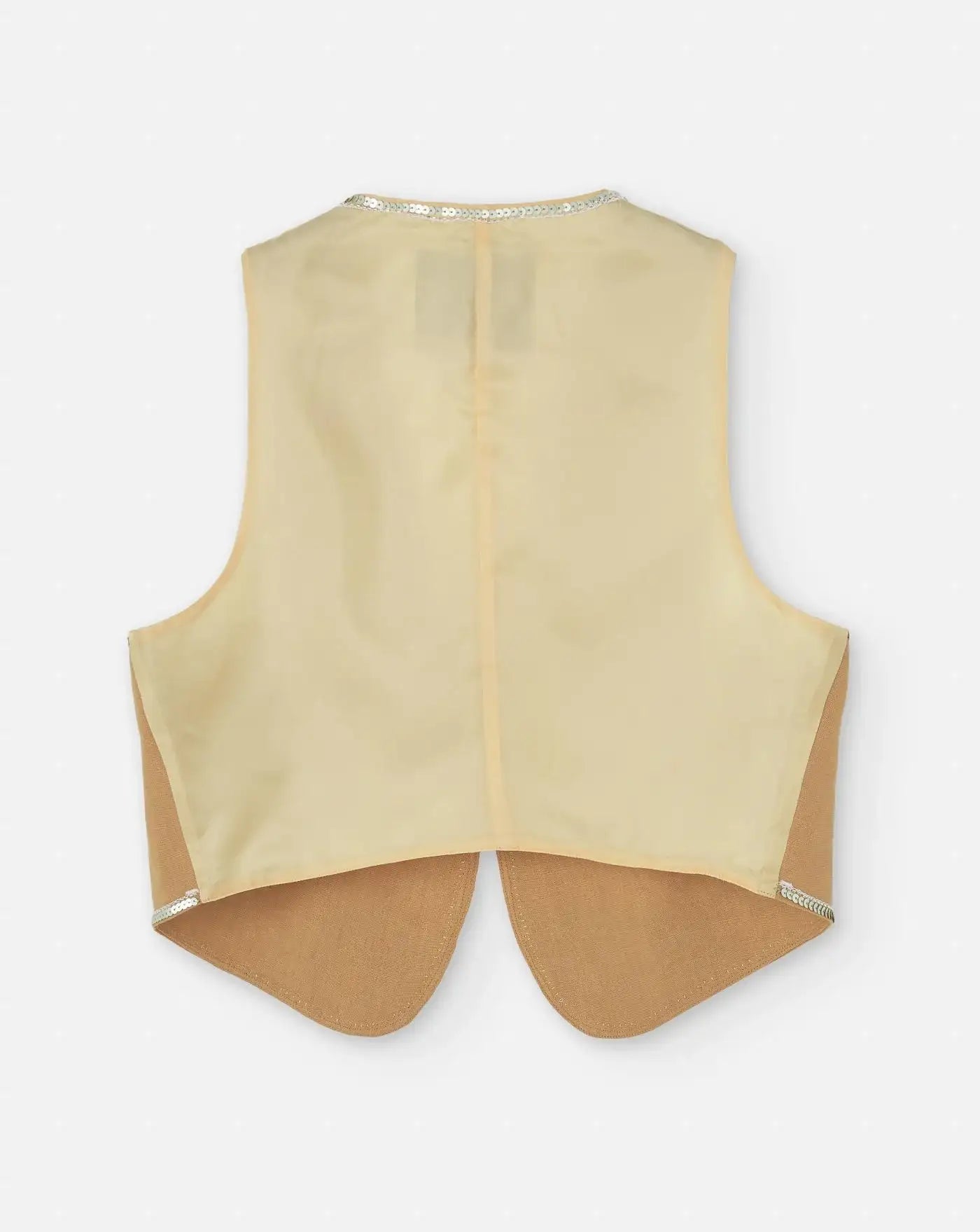 Chaleco Forte Forte Blossom Embroidery Vest 13831 GRANO FORTE FORTE