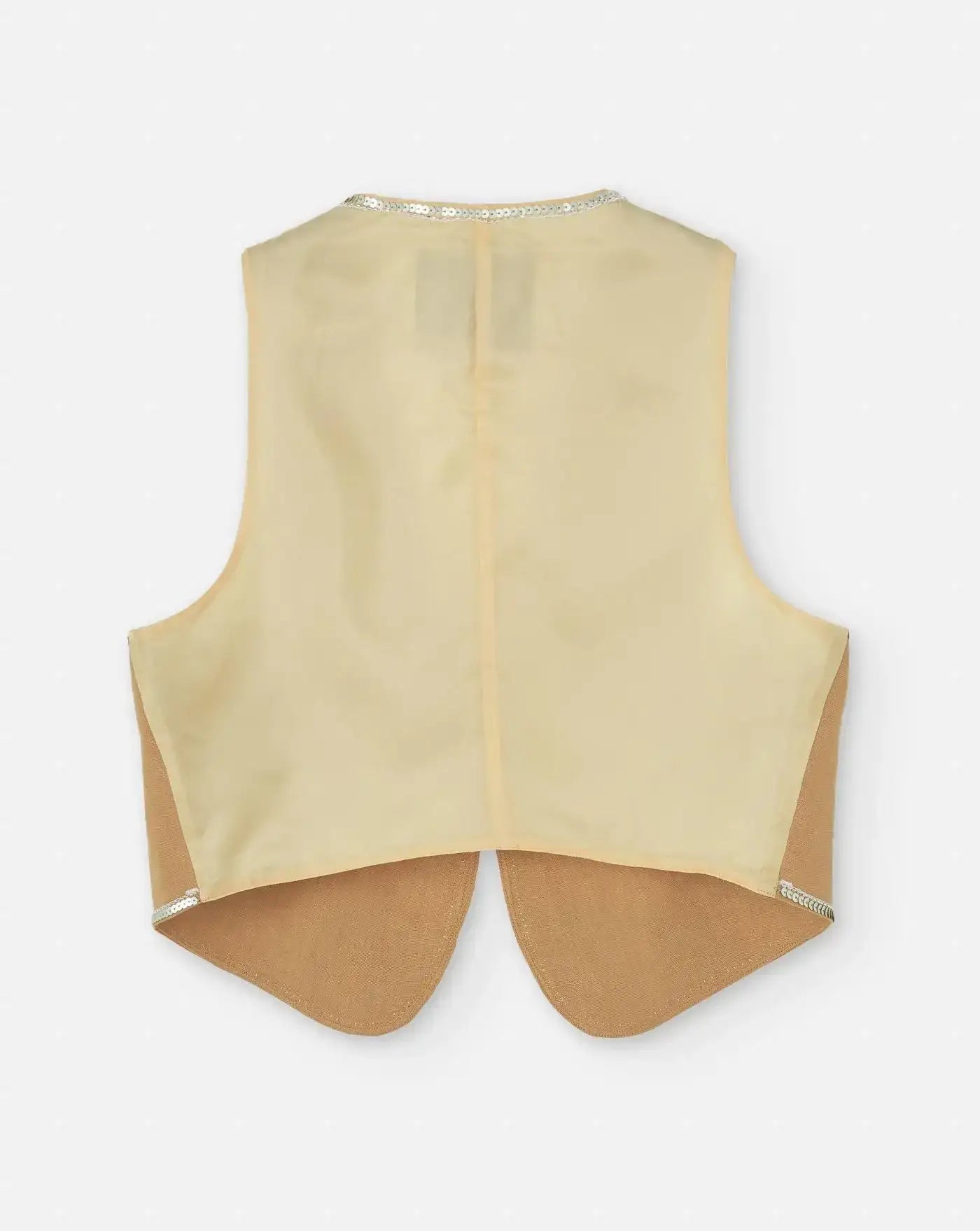 Chaleco Forte Forte Blossom Embroidery Vest 13831 GRANO FORTE FORTE
