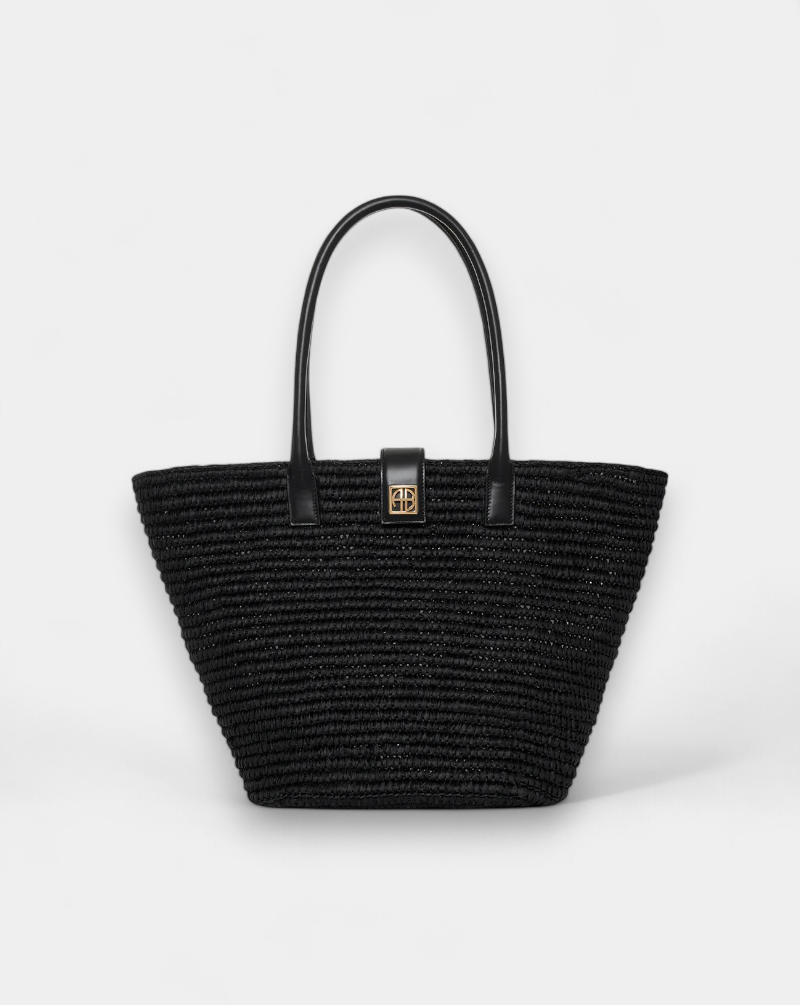 Bolso Anine Bing Lou Tote Monogram A1311223 BLACK ANINE BING