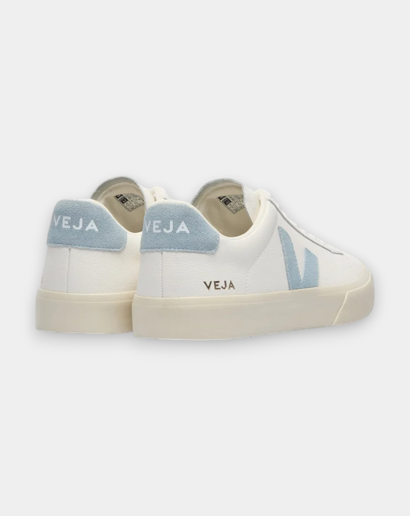 Zapatillas Veja Campo Leather Extra White Steel CP0520784A WHITE STEEL VEJA