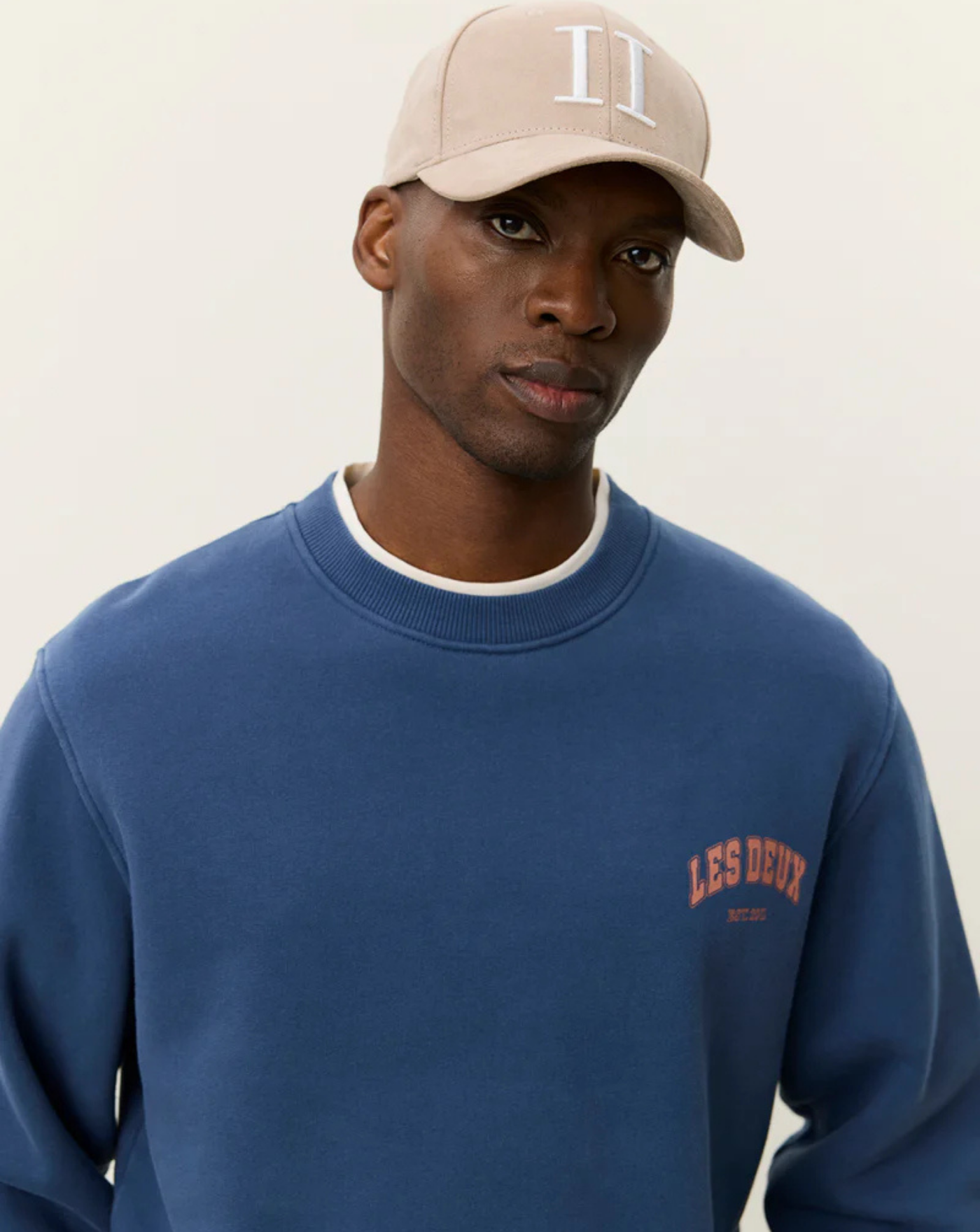 Sudadera Les Deux Brady Hoop Sweatshirt 1001474 430DARK DENIM BLUE LES DEUX