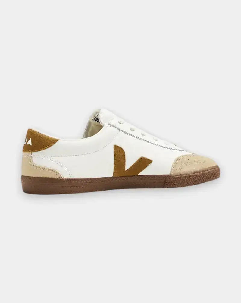 Zapatillas Veja Volley O.T. Leather Extra White Tent Bark VO2003720B WHITE TENT BARK VEJA