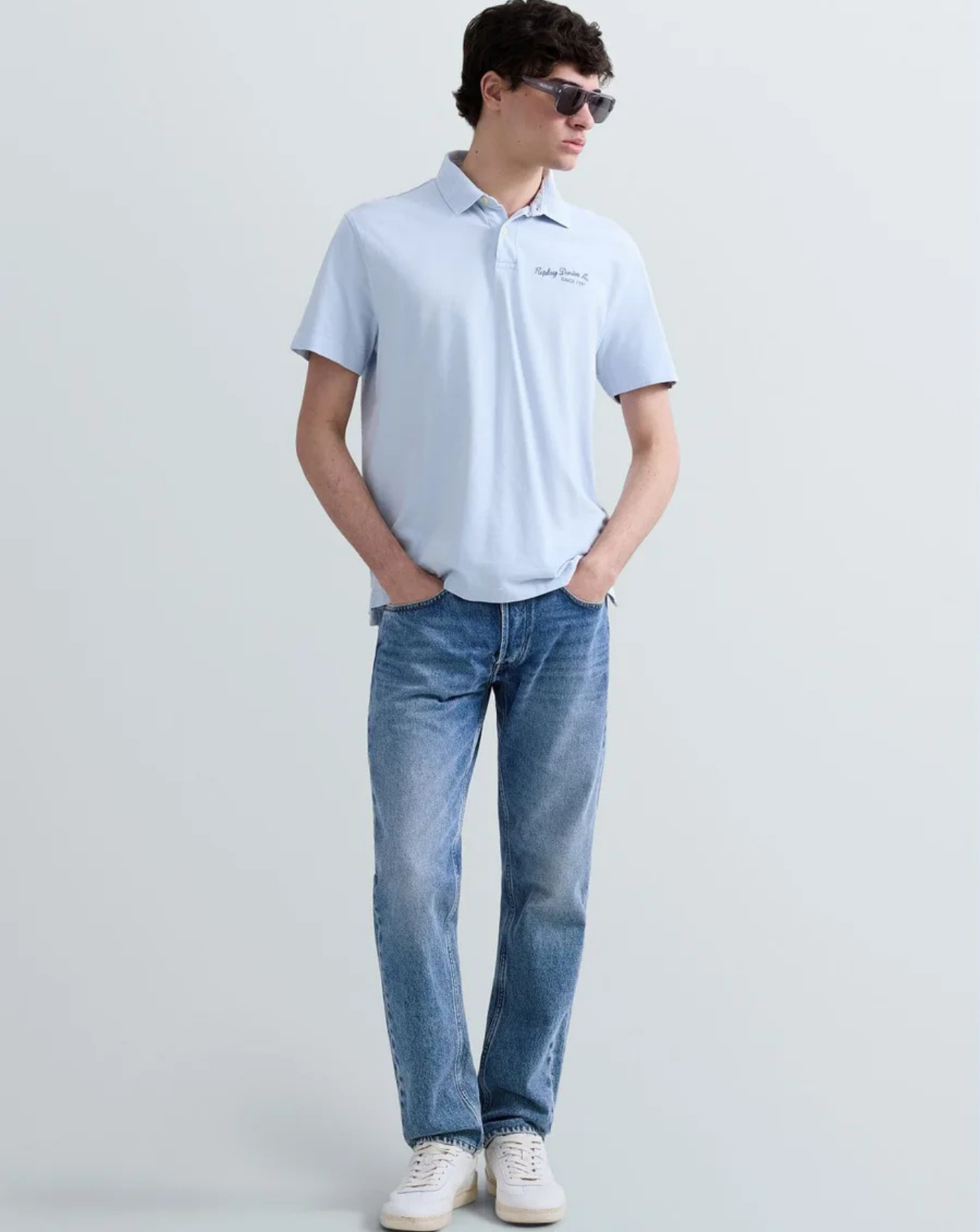 Pantalones Replay Straight fit grover MA972Z03241A182 009 REPLAY