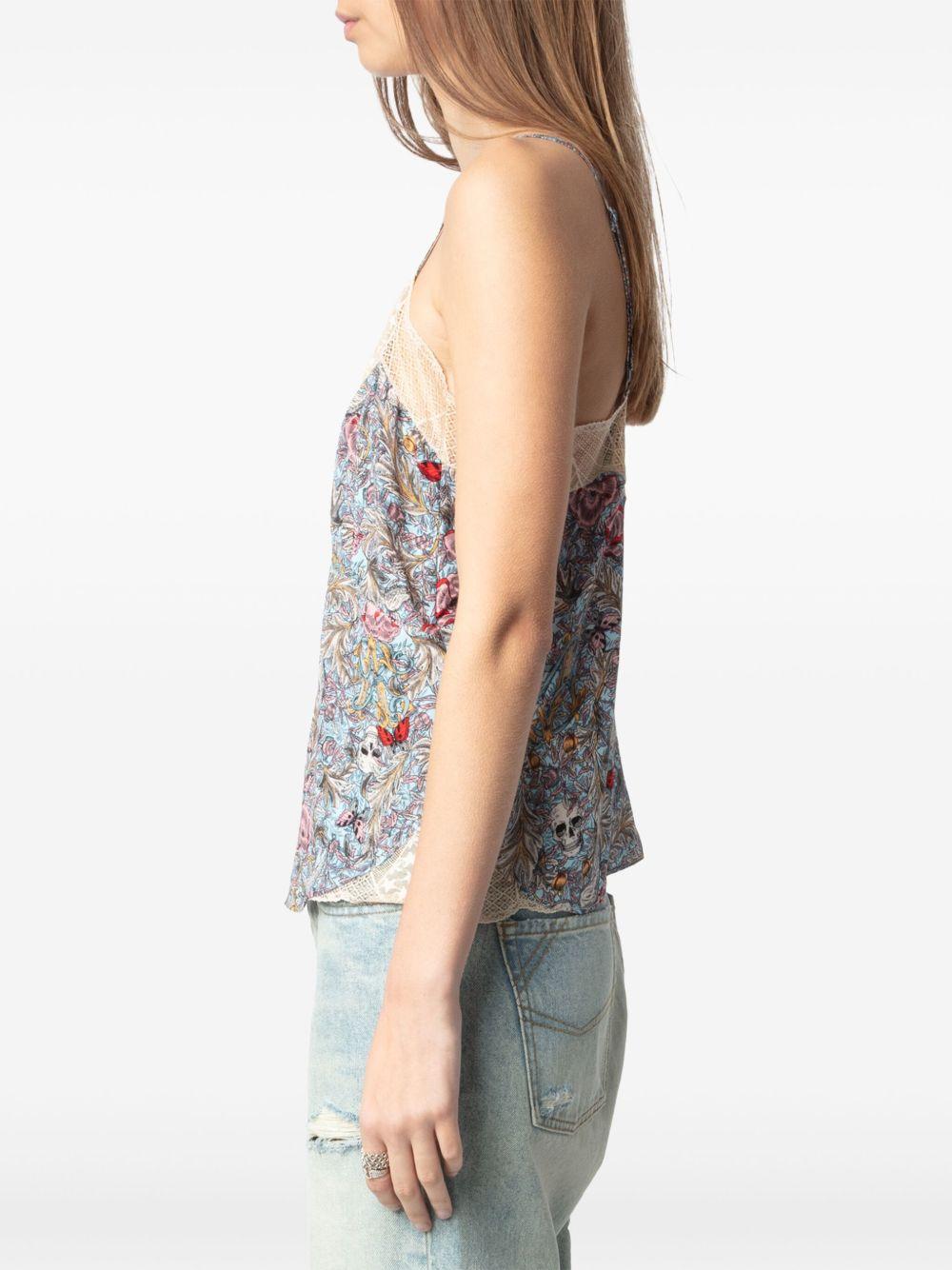 Top Zadig & Voltaire Cyoko WWCR01270 MIST 428 ZADIG & VOLTAIRE