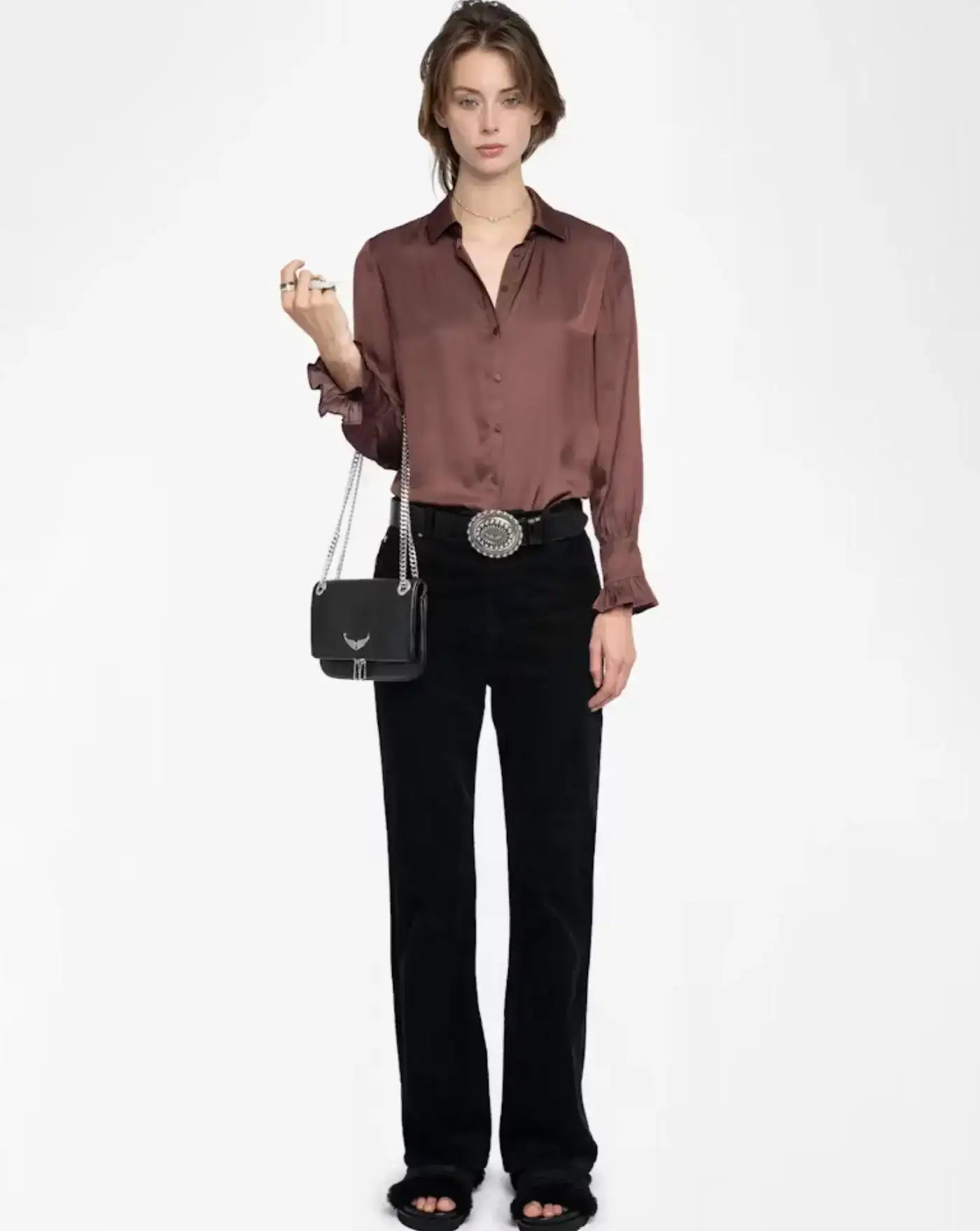 Camisa Zadig & Voltaire Thely Satin WWSH02226 540 ZADIG & VOLTAIRE