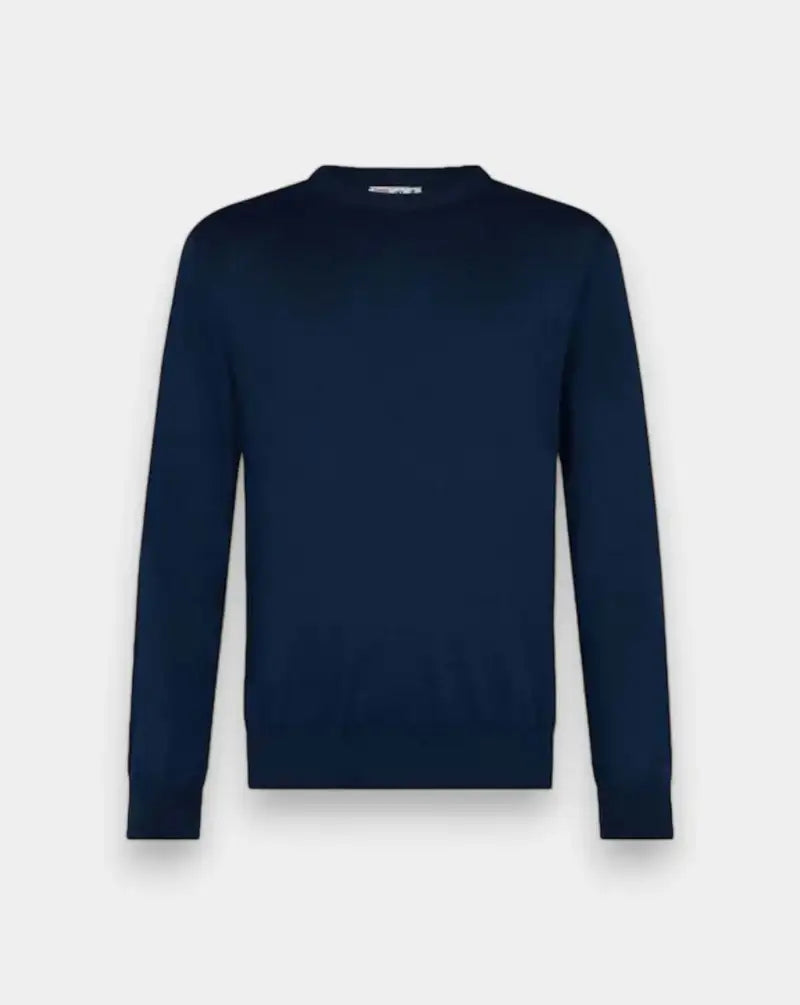 Jersey Mc2 Saint Barth Regent Merino REGE013 00063I 62 NIGHT BLUE MC2 SAINT BARTH