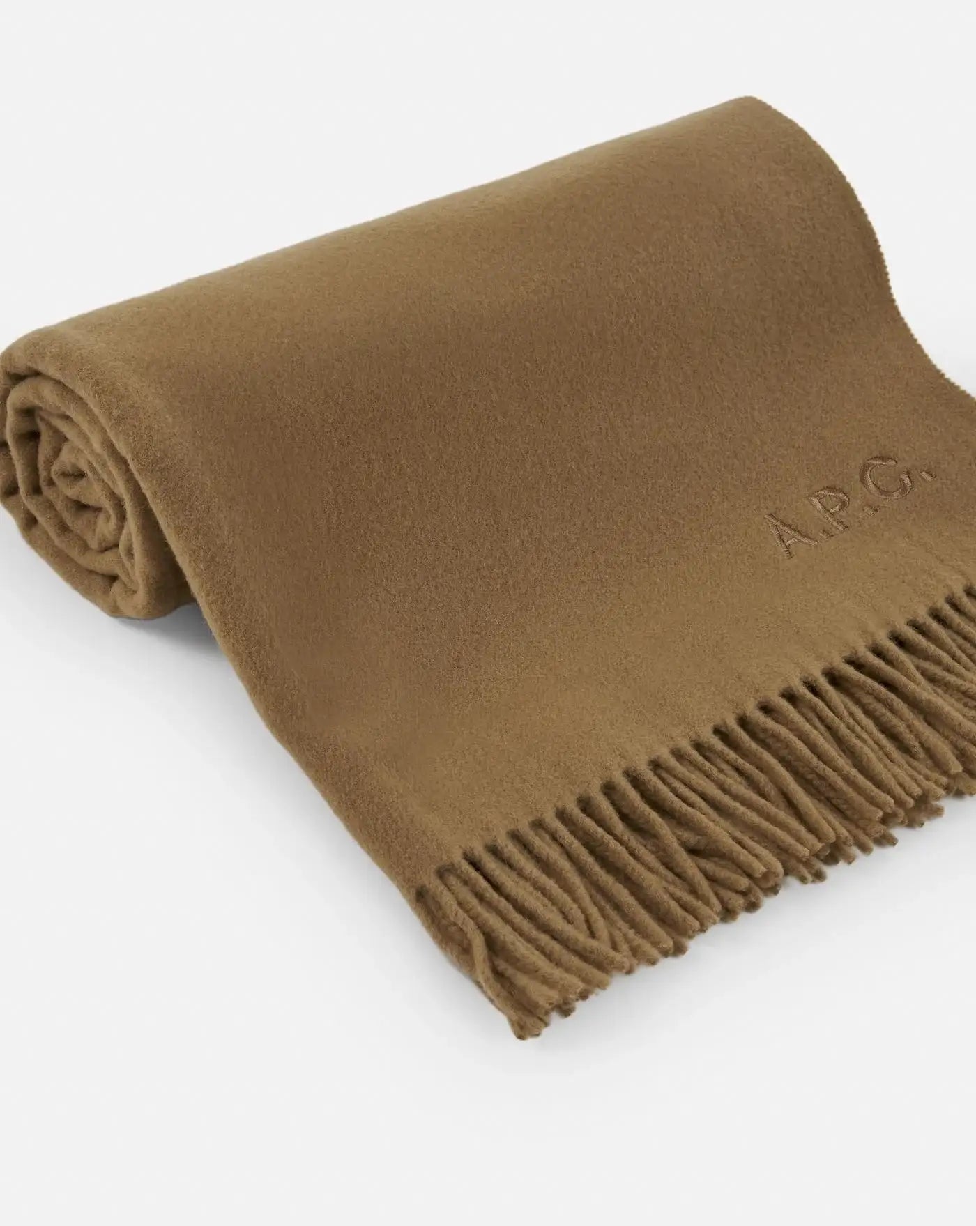Bufanda A.P.C. Echarpe Alix Brodee WOAFEM15170 CAB-CAMEL A.P.C.
