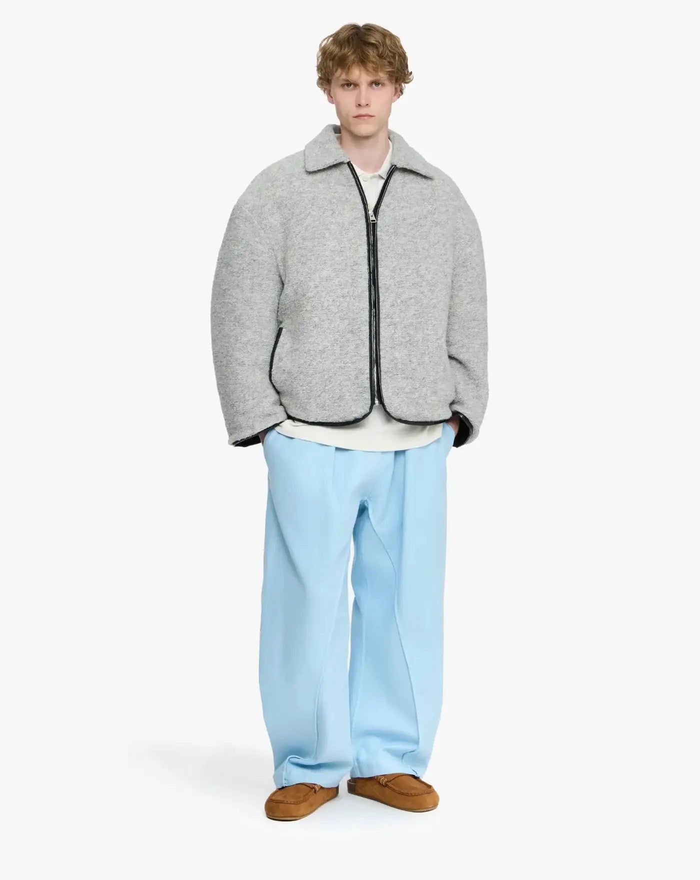 Chaqueta Jw Anderson Contrast Trim JK0394PG1820 905 JW ANDERSON