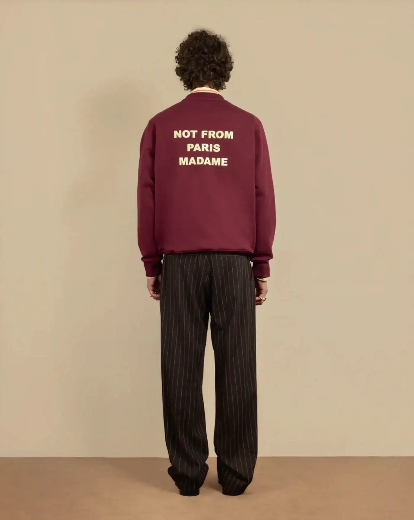 Sudadera Drole de Monsieur Le Sweatshirt Slogan SW149 CO127 WN DROLE DE MONSIEUR