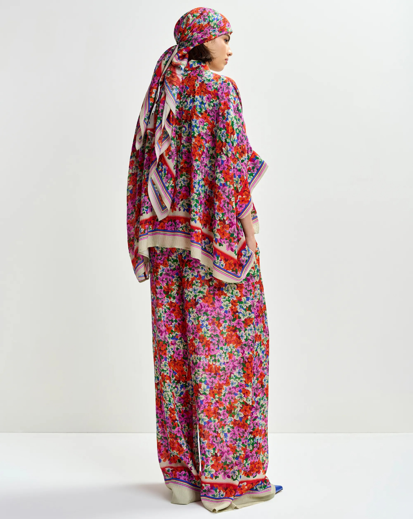 Pantalon Essentiel Antwerp Joek Wide Leg Pants JOEK J1FGFIRE GLOW ESSENTIEL ANTWERP