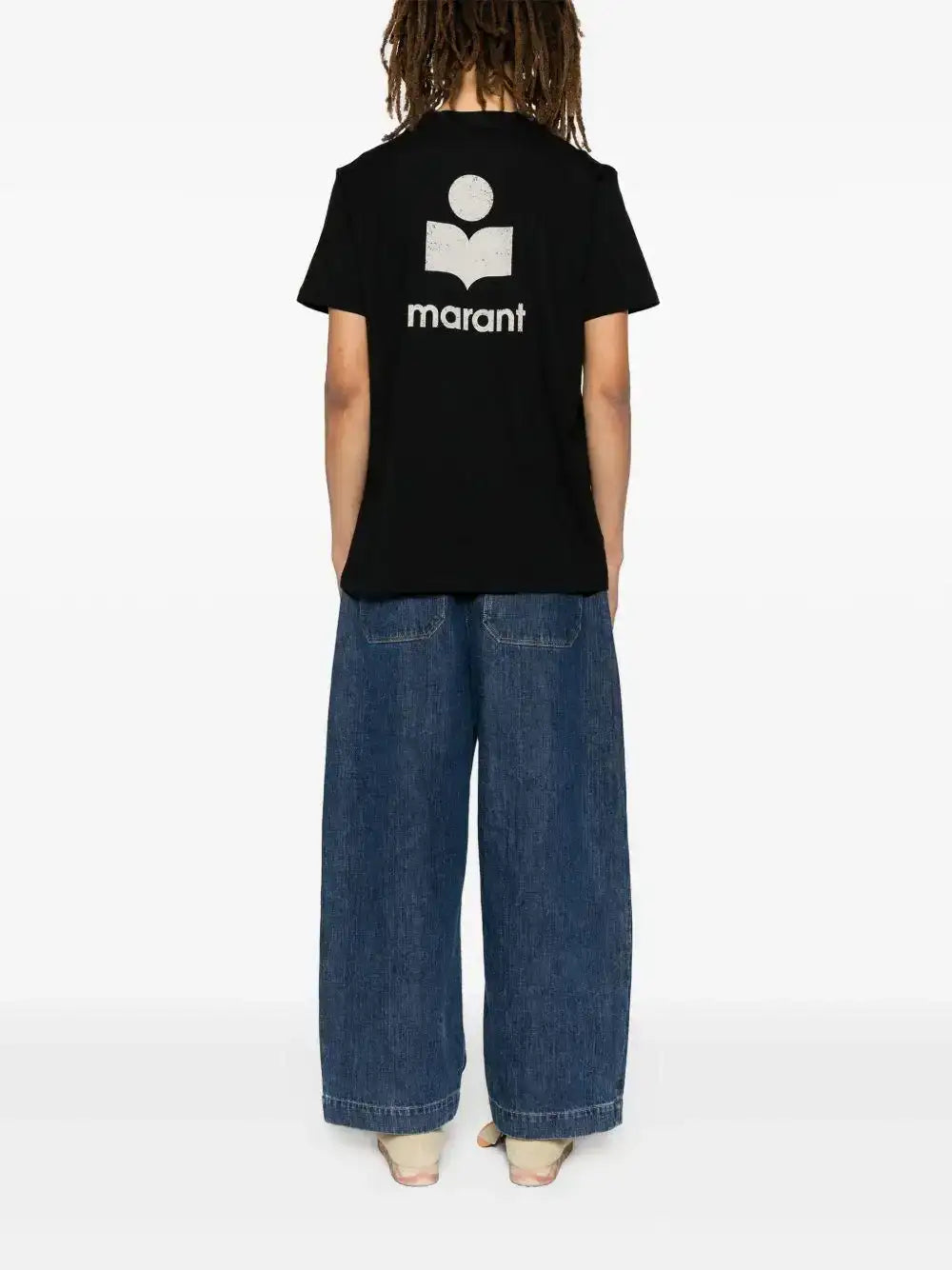 Camiseta Isabel Marant Classic TS0047HAB1N19H BKEC ISABEL MARANT