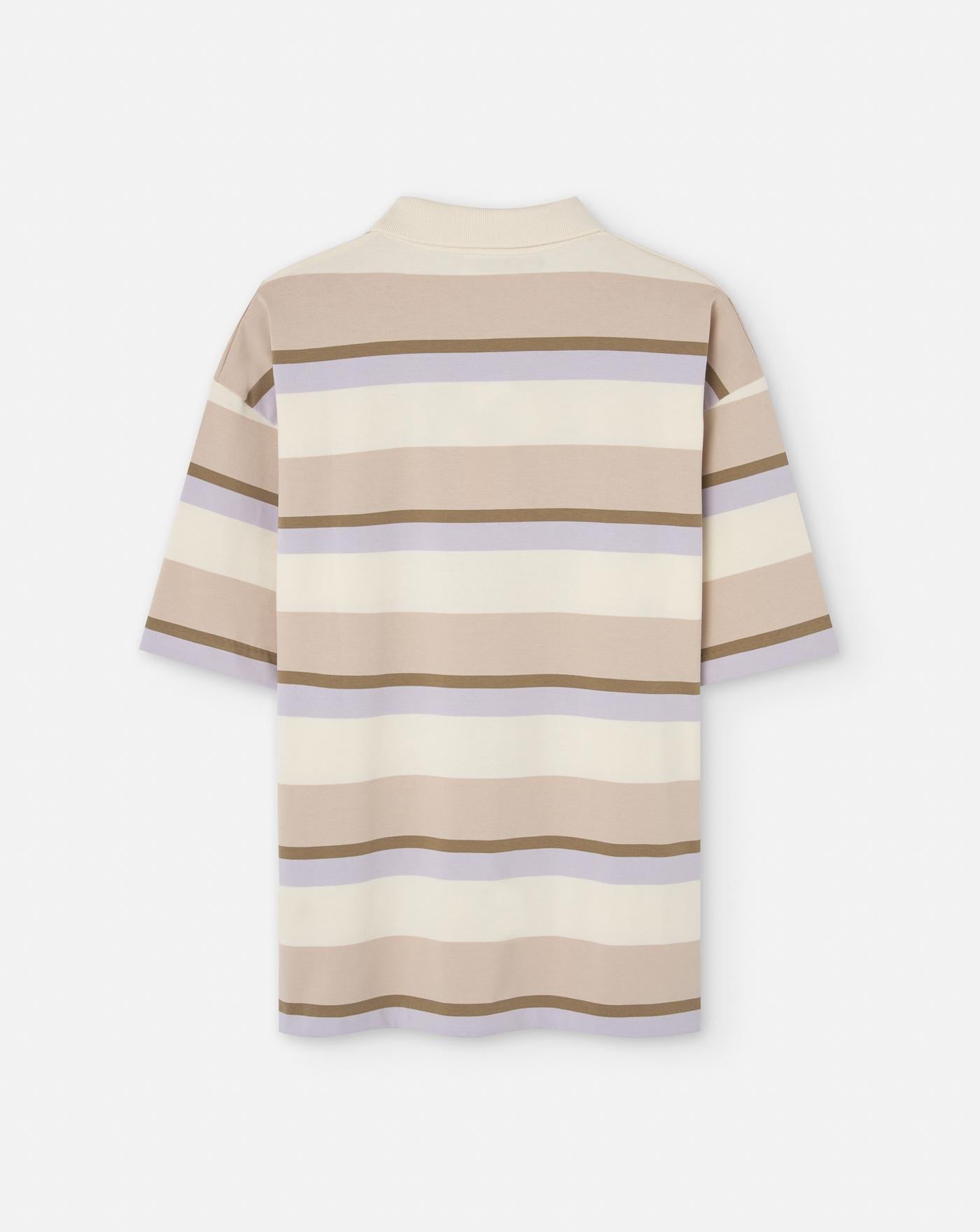 Polo Maison Kitsuné Stripped OM00206KJ7019 0233 MAISON KITSUNE