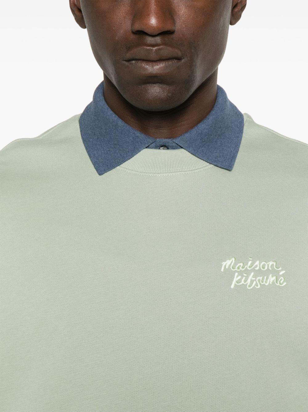 Sudadera Maison Kitsuné Handwritting MM00315KM0321 0078 MAISON KITSUNE