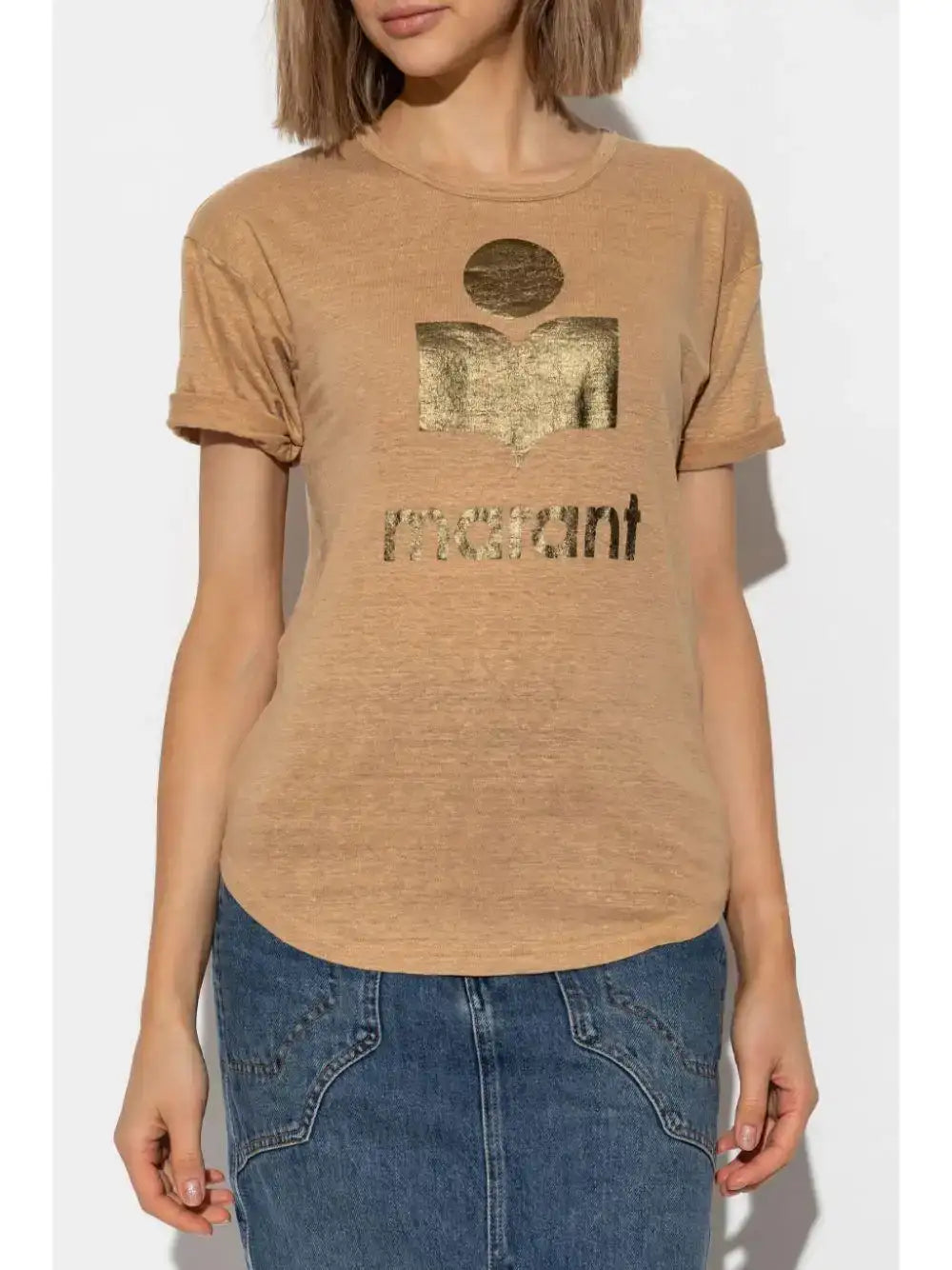 Camiseta Isabel Marant Koldi TS0004FAA1N10E CMBZ ISABEL MARANT