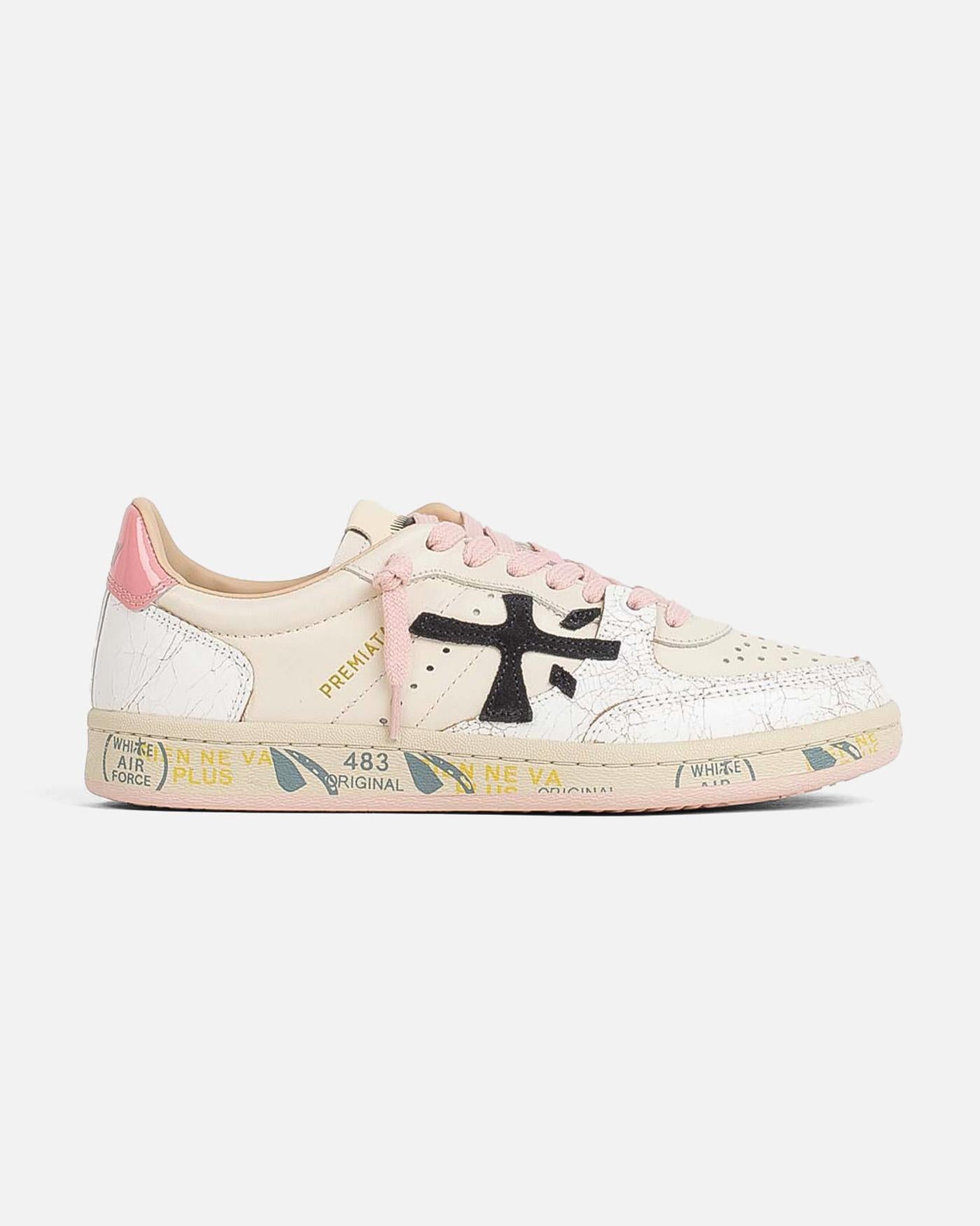 Zapatillas Premiata BsktClad Var 6783 BSKTCLAD VAR 6783 WHITE/PINK PREMIATA