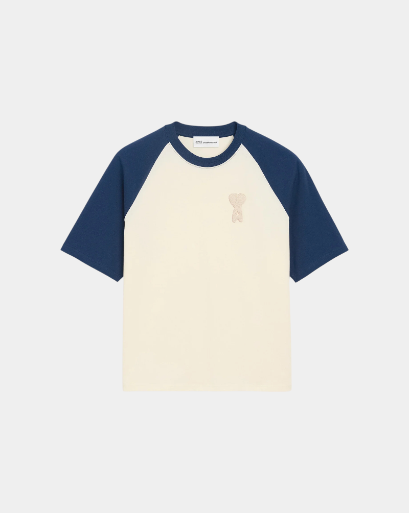 Camiseta Ami Paris Bicolor UTS379726 A027 AMI PARIS