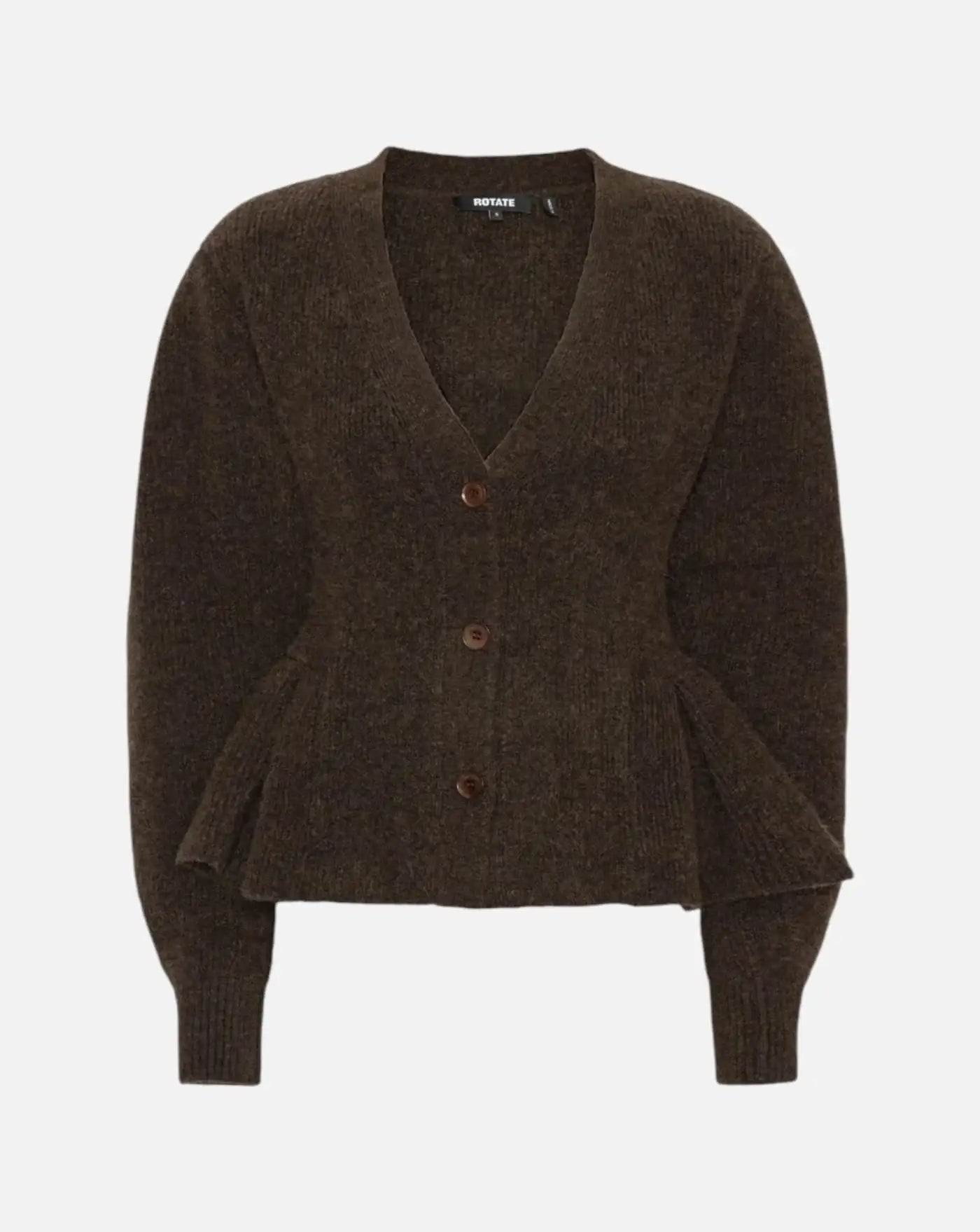 Chaqueta Rotate Knit Peplum Cardigan 1166181667 1667 ROTATE