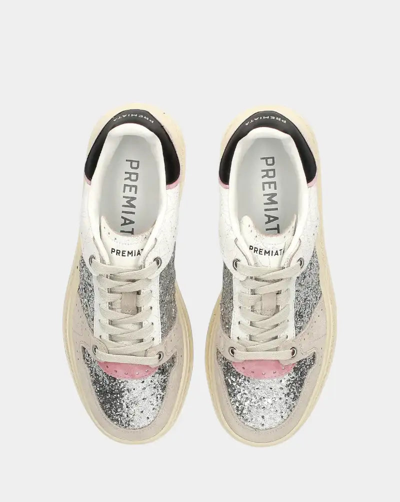 Zapatillas Premiata Quinnd Var 7423 QUINND VAR 7423 WHITE/BROWN PREMIATA